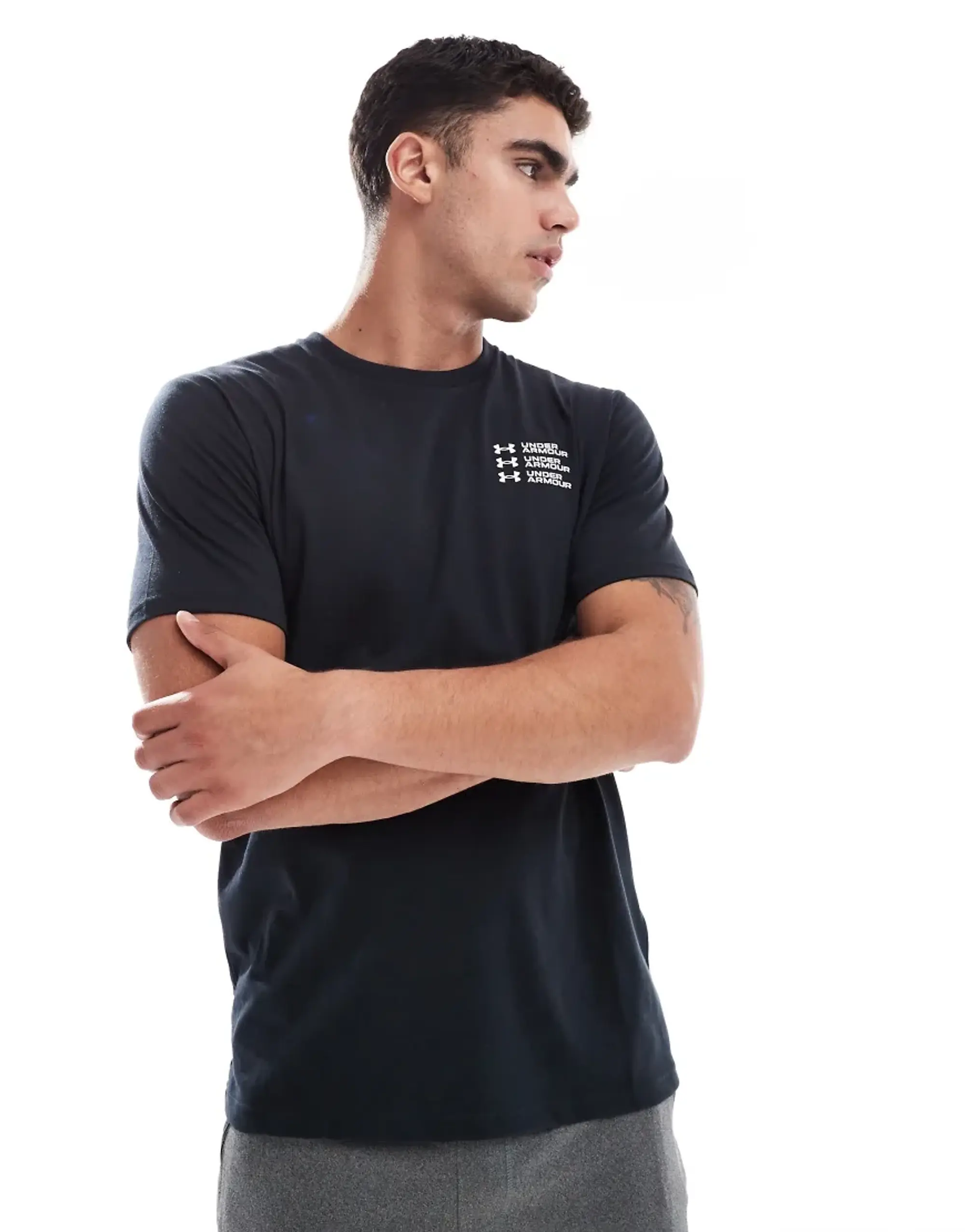 Under Armour Triple Stack Lc Logo Short Sleeve T-shirt