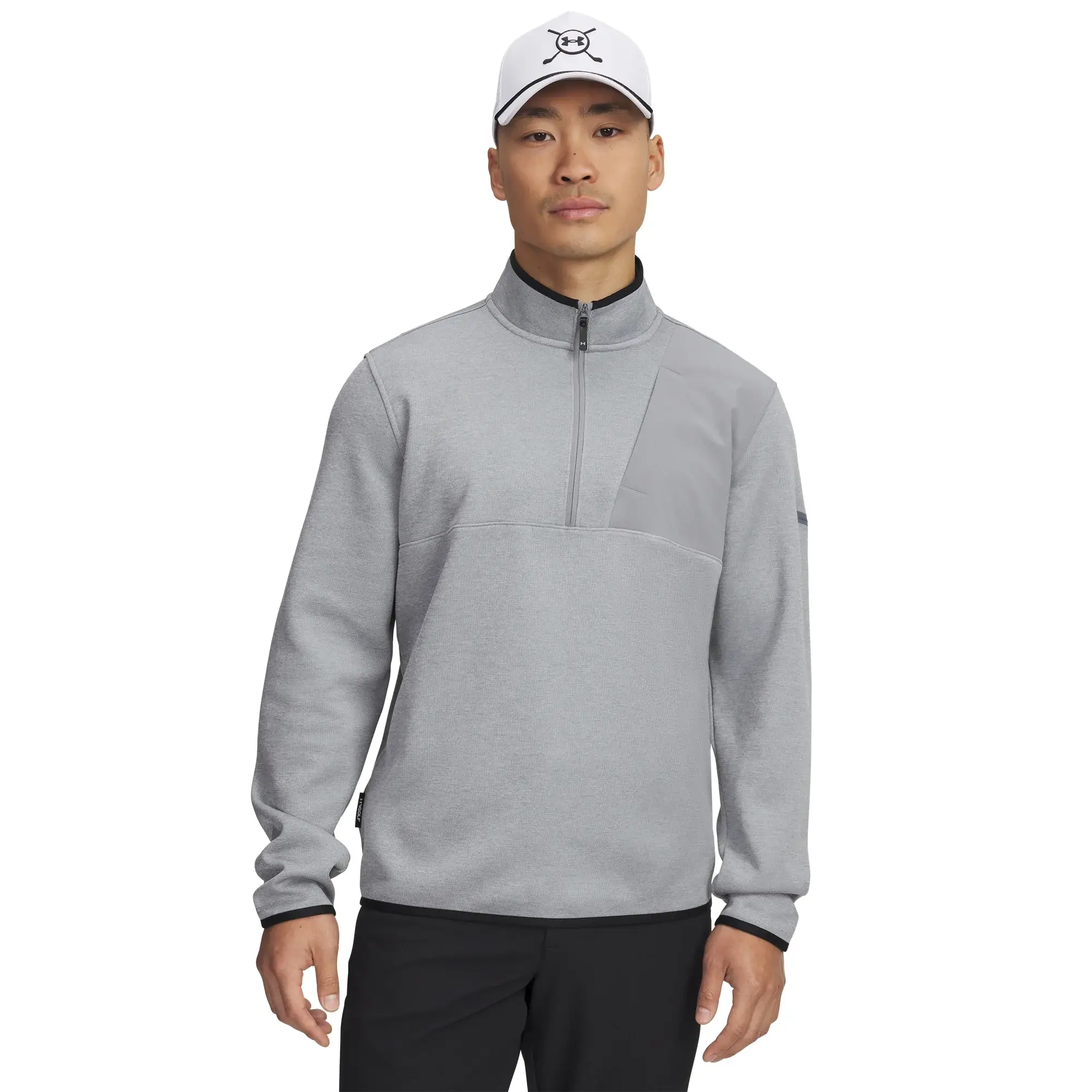 Under Armour  Drive SweaterFleece Men's ½ Zip Steel / Mod Gray / Steel L
