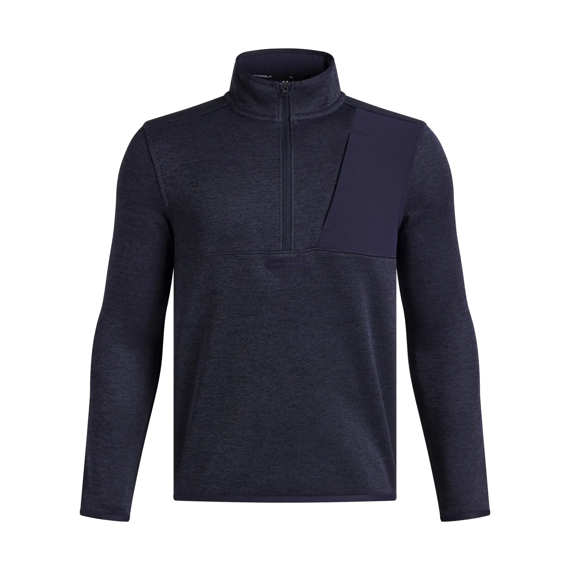 Under Armour  Drive Hybrid Storm SweaterFleece Boys' ½ Zip Blue Atlantis / Blue Atlantis YLG (59 - 63 in)