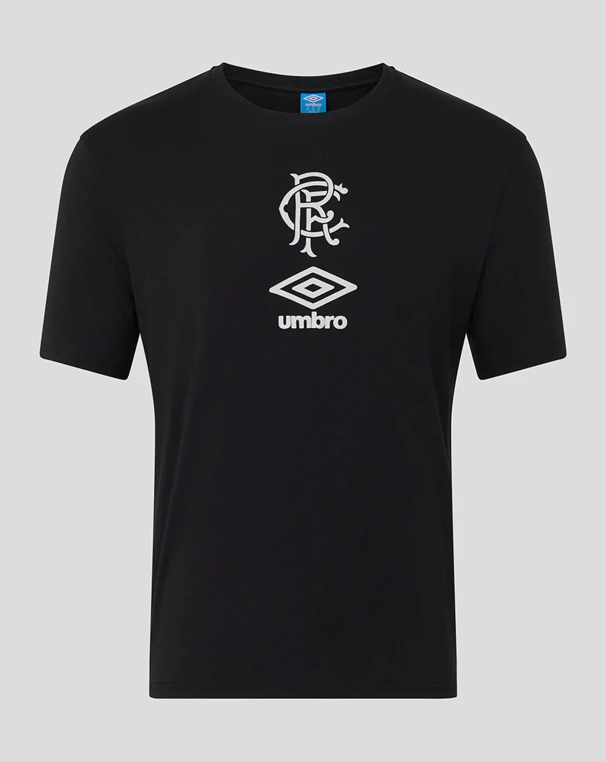 Castore Rangers Adult 25/26 Travel Short Sleeve Tee - White/red