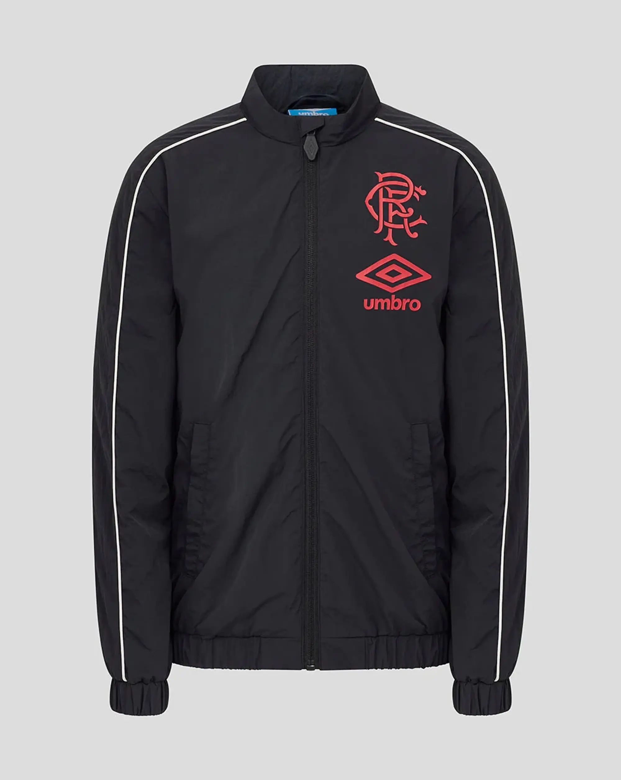 Castore Rangers Adult 25/26 Travel Track Jacket- Caviar