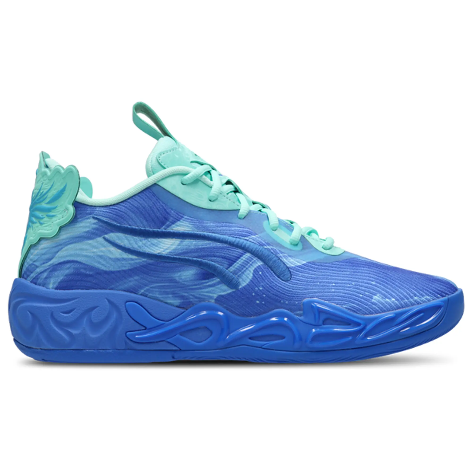 PUMA MB.04 Lo Team Basketball Shoes Unisex, Dark Blue