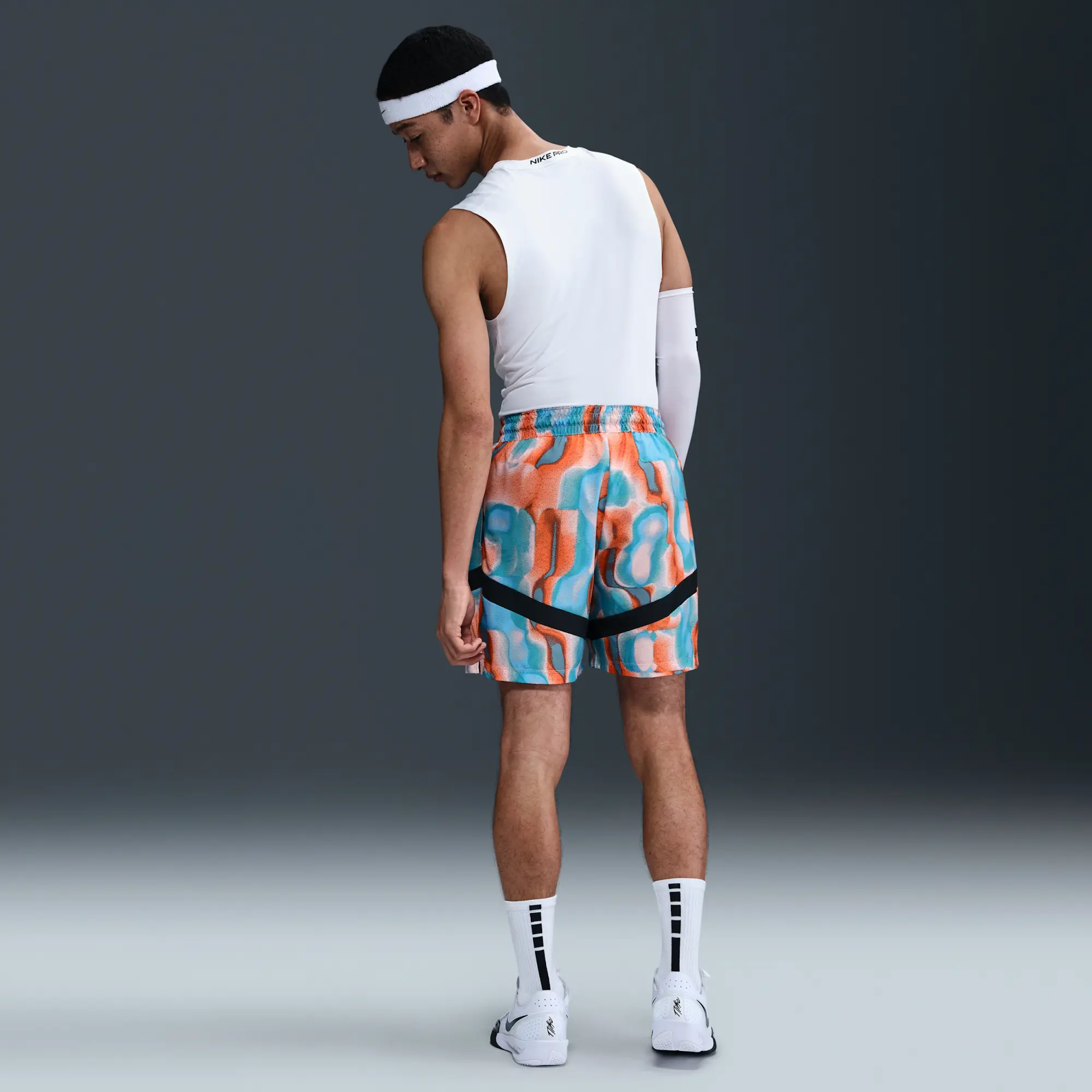 Nike Icon Men's Dri-FIT 15cm (approx.) Basketball Shorts - Pink - Polyester