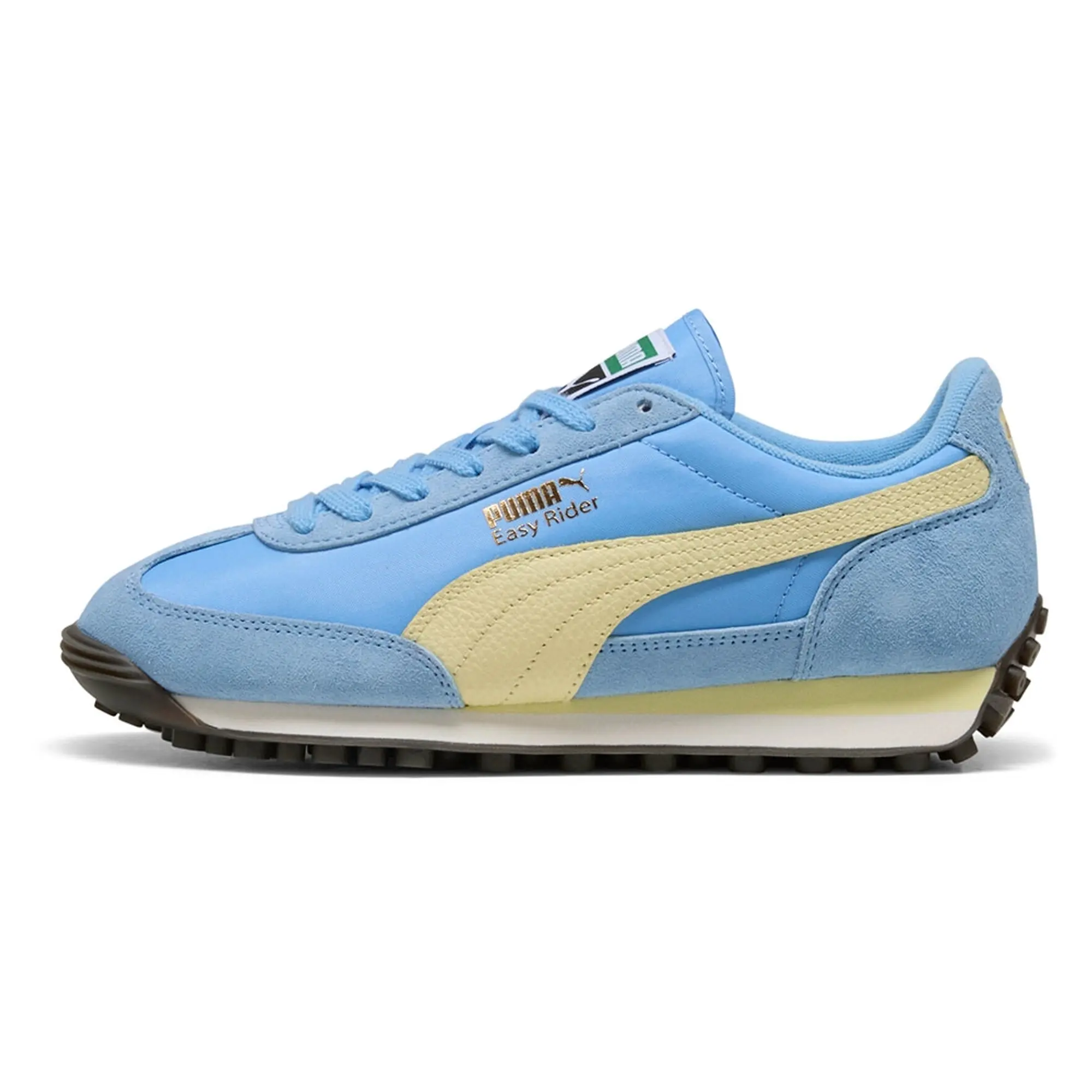 PUMA Easy Rider Vintage Sneakers Unisex, Light Blue/Gold Moon