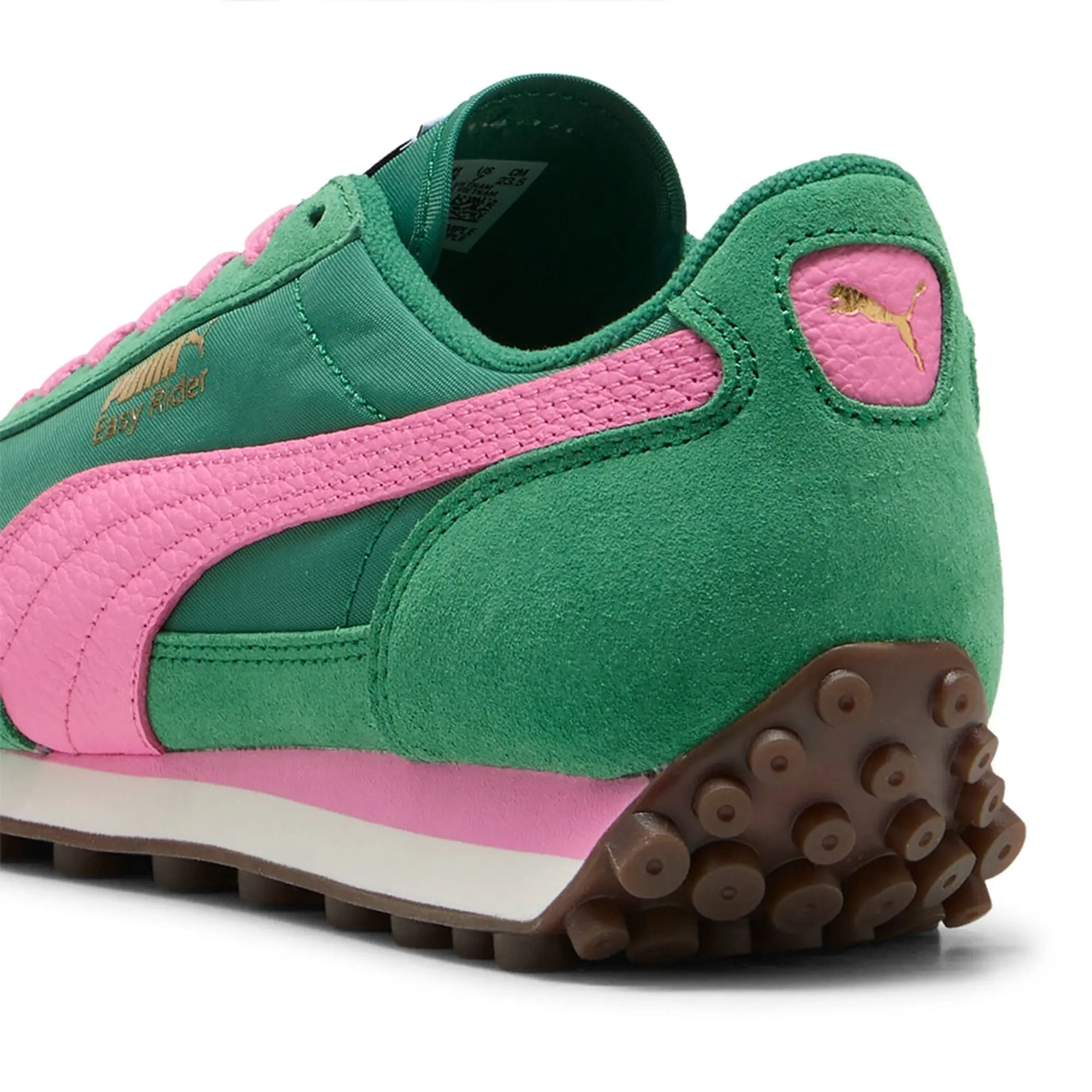 PUMA Easy Rider Vintage Sneakers Unisex, Archive Green/Poised Pink
