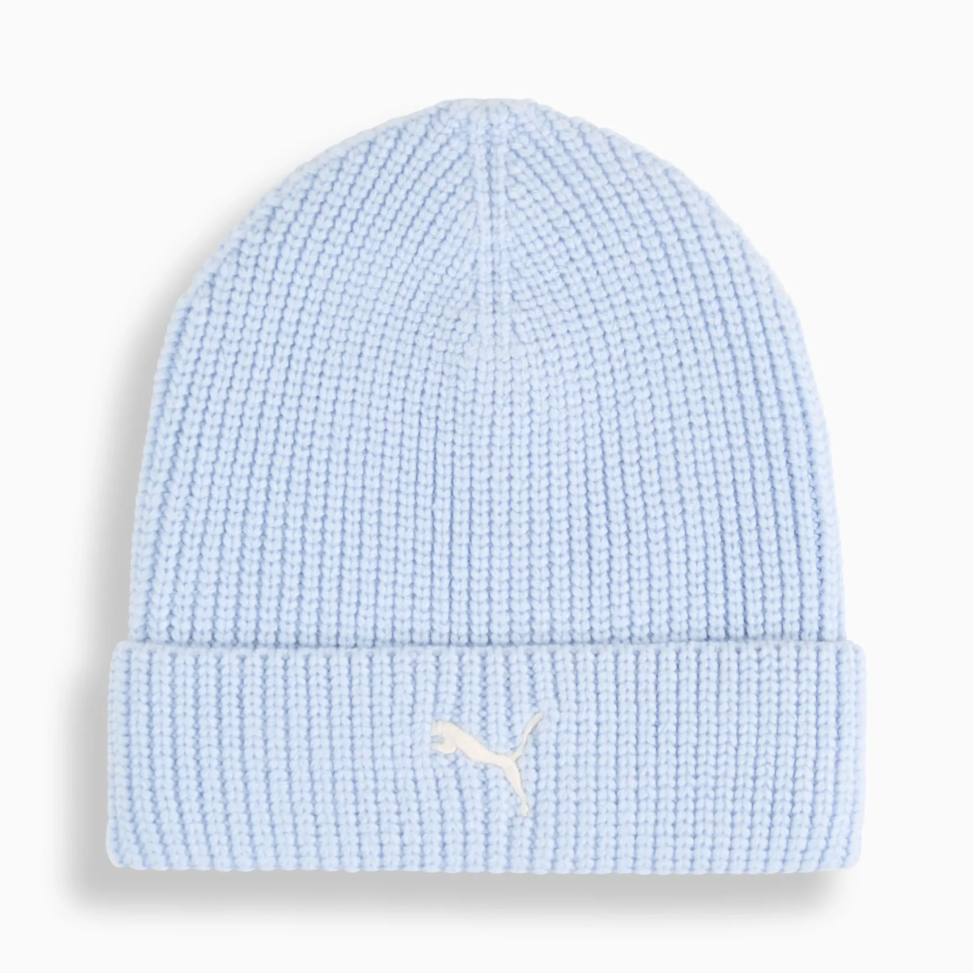 PUMA Premium Essentials High Crown Beanie Hat, Haute Tropic