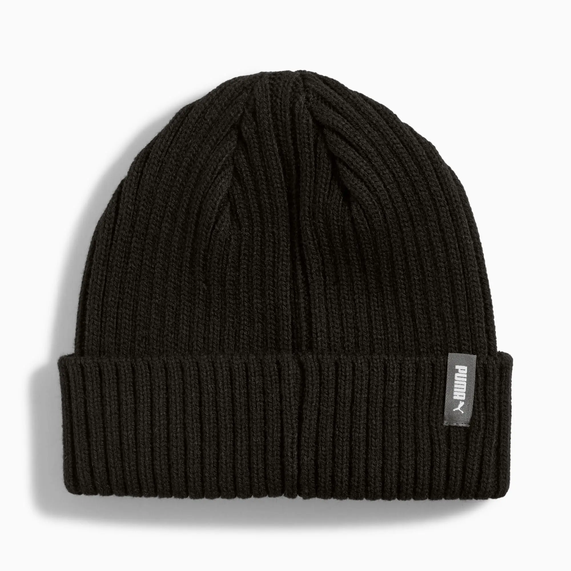PUMA Classic Low Crown Beanie Hat Youth, Black, size KIDS