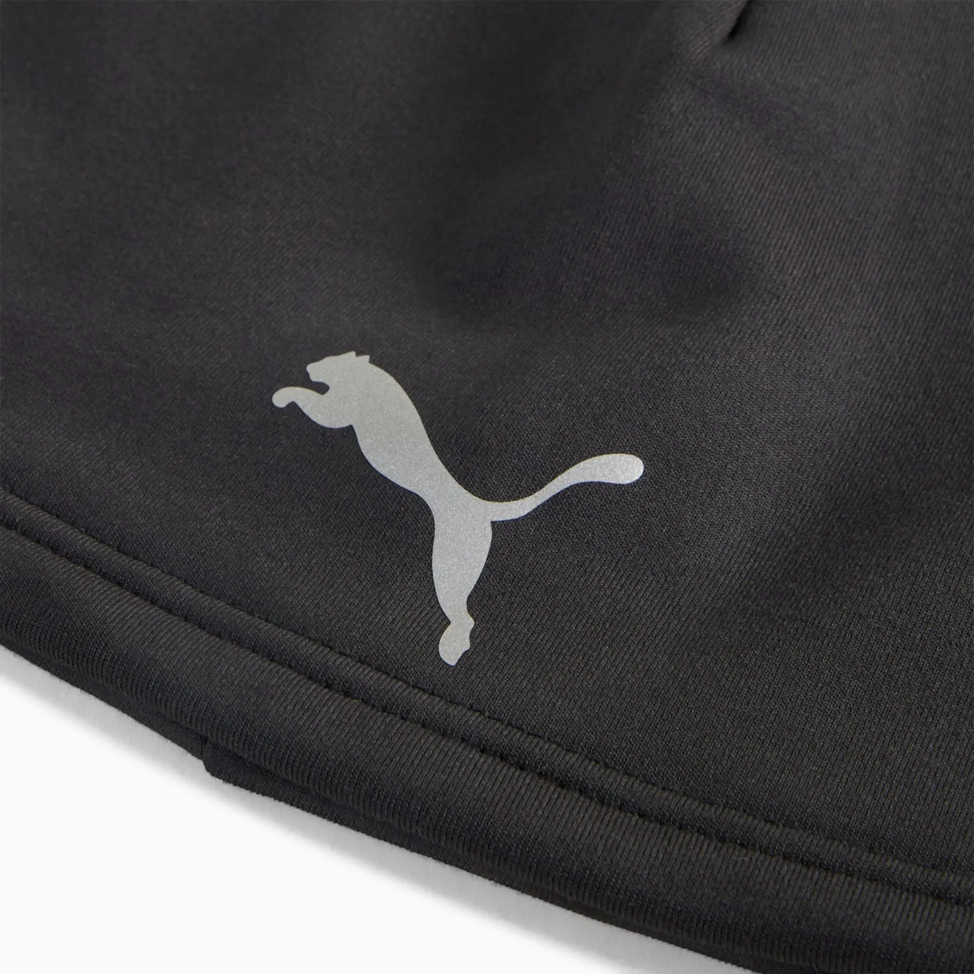 PUMA Run Mid Crown Skull Beanie Hat, Black