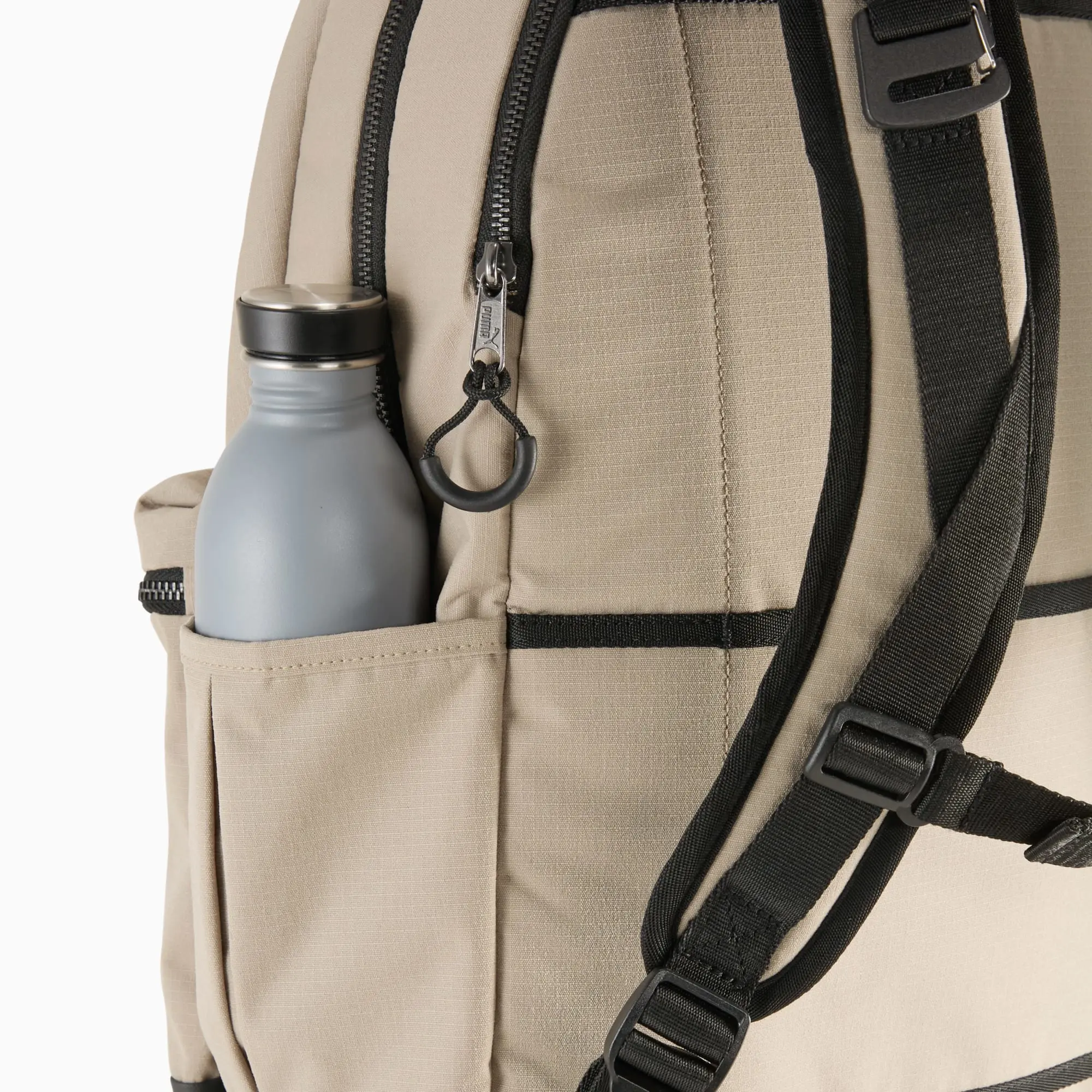 PUMA MMQ 27L Backpack, Ice Coffee/Black