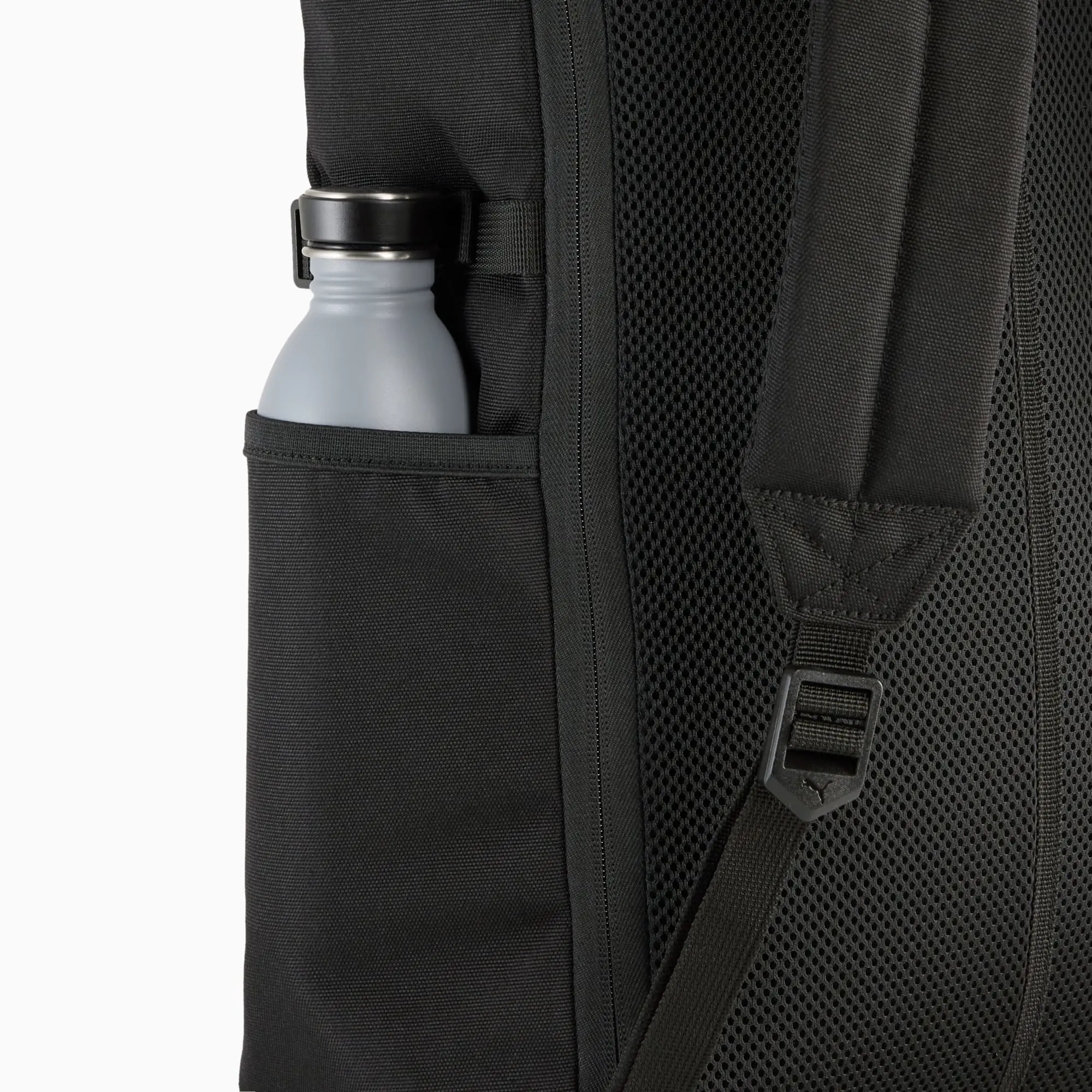 PUMA Essentials 20L Roll-Top Backpack Youth, Black