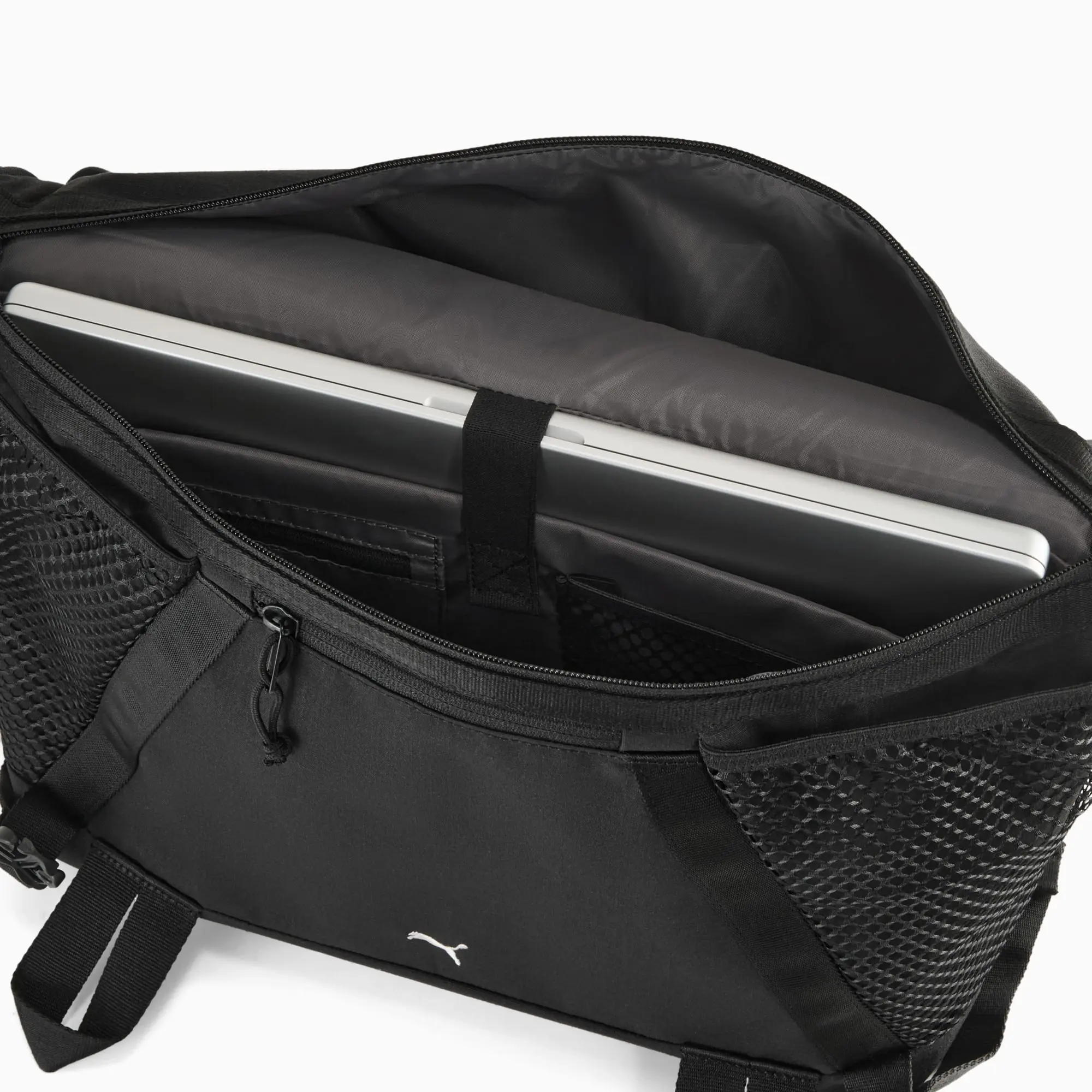 PUMA MMQ 35L Messenger Bag, Black