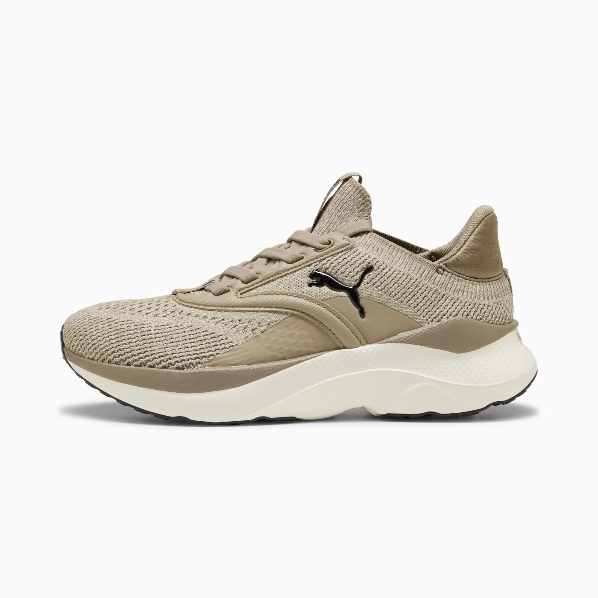 PUMA Softride Mayve Running Shoes Women, Ice Coffee/Alpine Snow, size 3