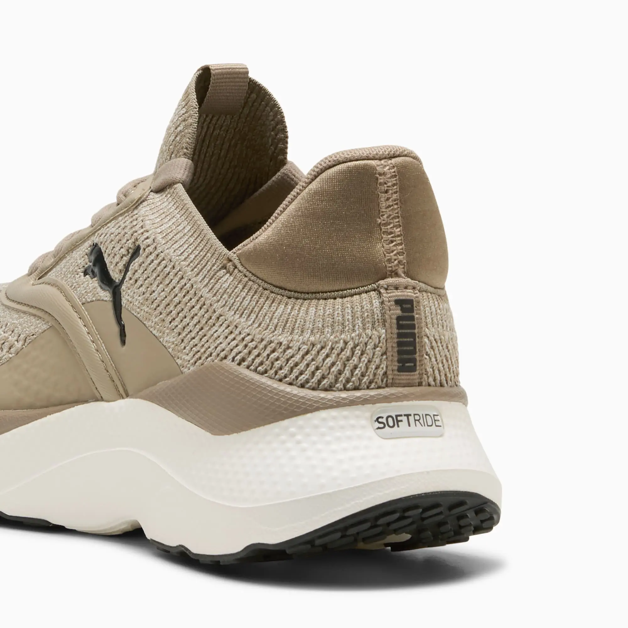 PUMA Softride Mayve Running Shoes Women, Ice Coffee/Alpine Snow, size 3