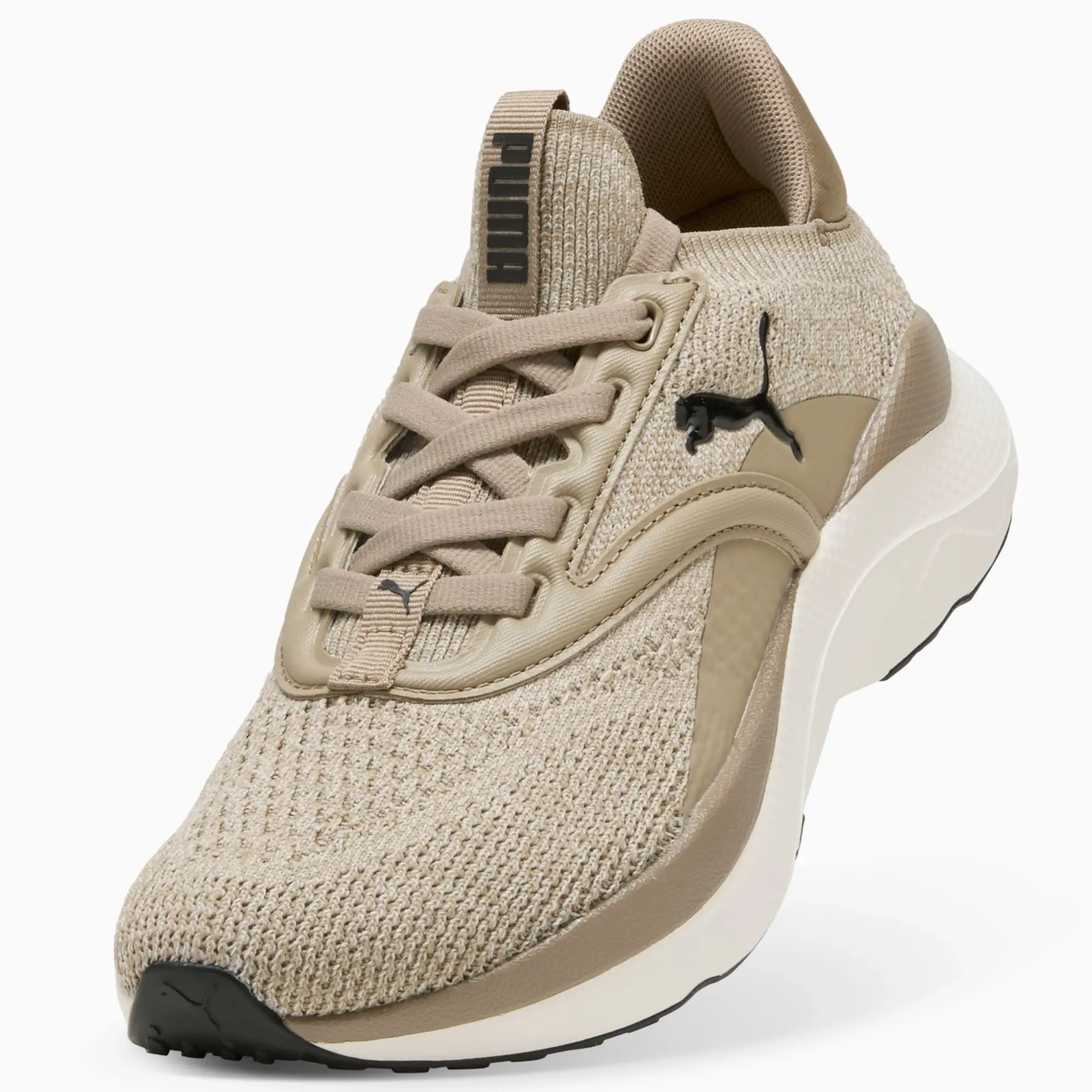 PUMA Softride Mayve Running Shoes Women, Ice Coffee/Alpine Snow, size 3
