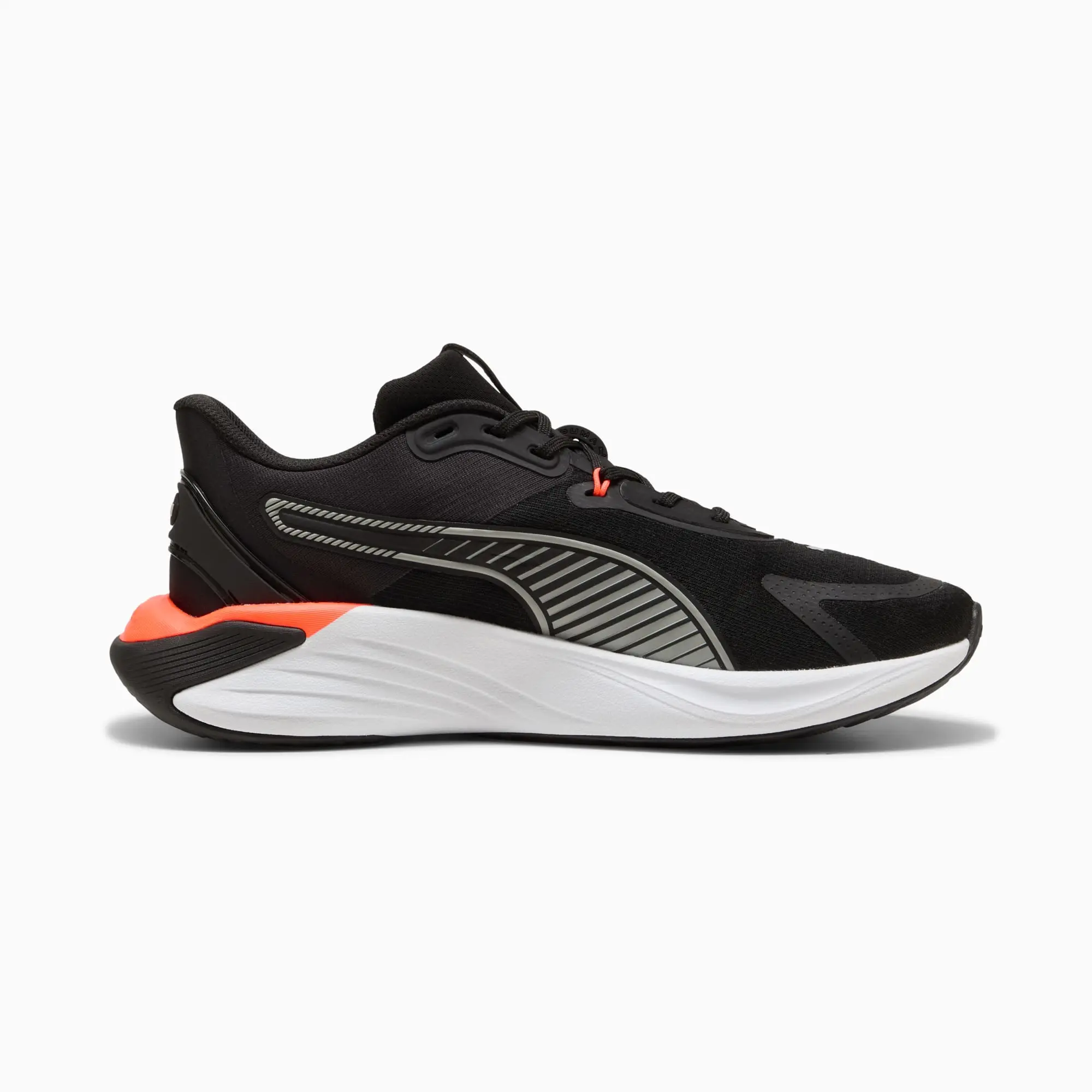 PUMA Pwr Hybrid Training Shoes, Black/White/Glowing Red, size 10