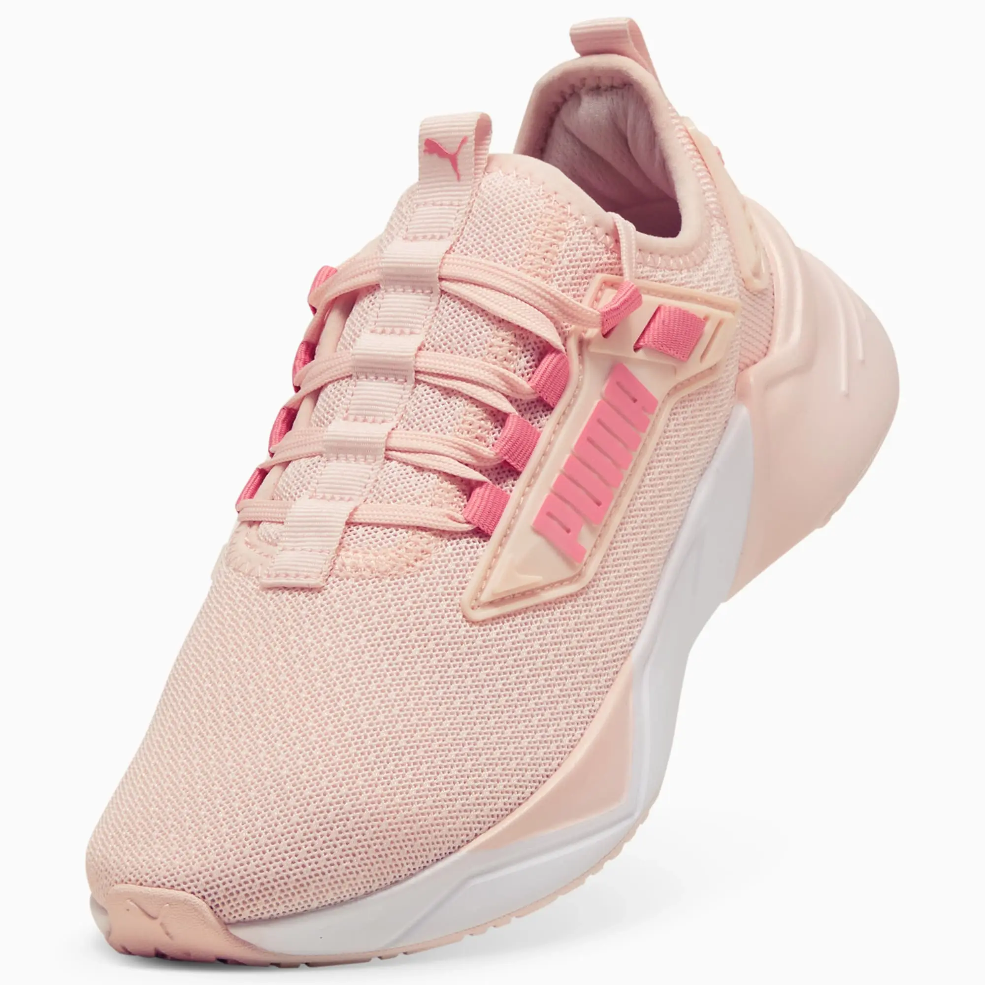 PUMA Retaliate 3 Running Shoes Youth, Jasmine Flower/Pinkscape/White