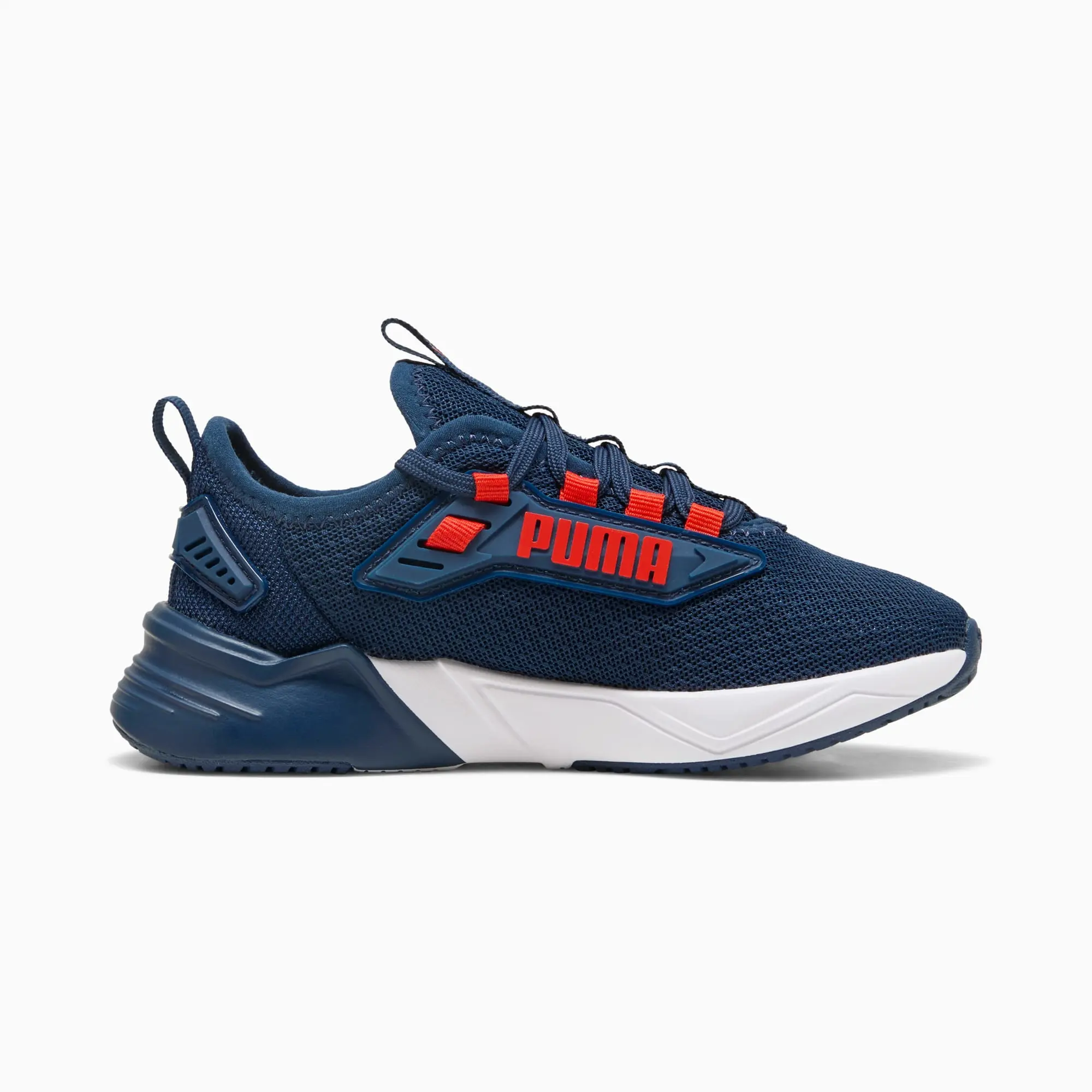 PUMA Retaliate 3 Running Shoes Toddler, Persian Blue/Fierce Red/White, size 1