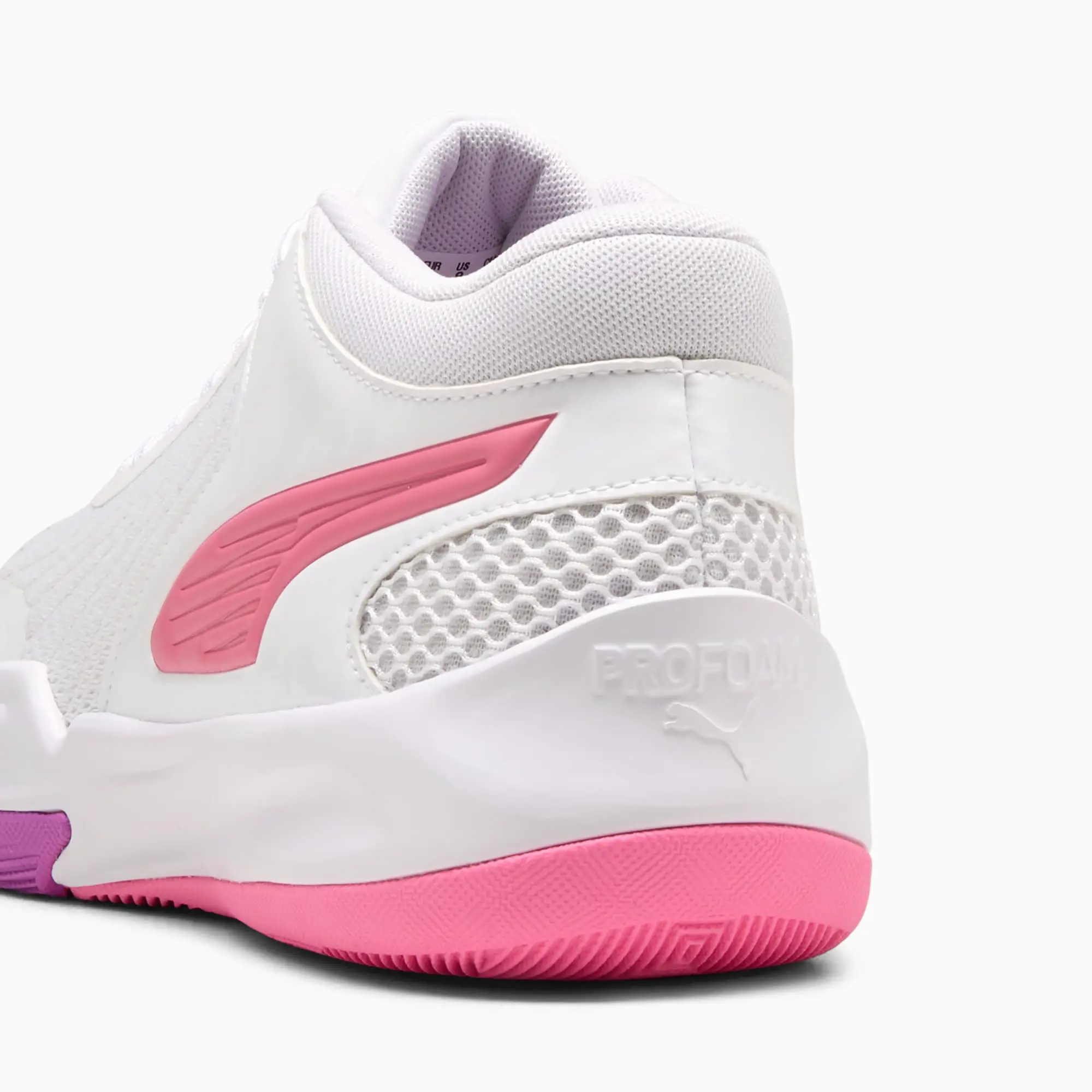 PUMA Court Pro 2 Metallic Basketball Shoes Unisex, Magic Rose/Pure Magenta/Iridescent, size 10