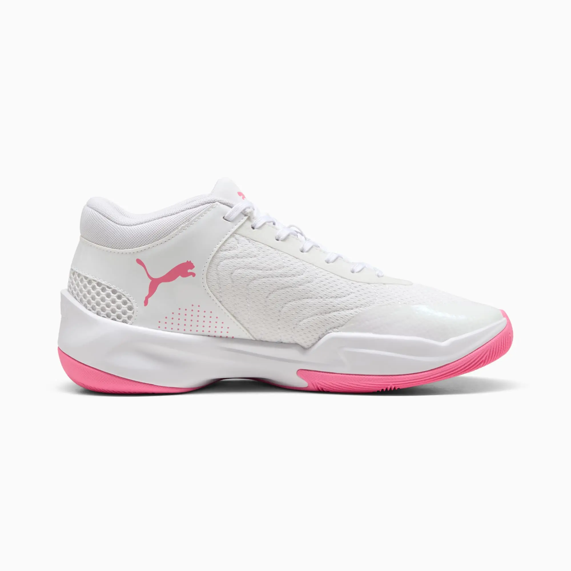 PUMA Court Pro 2 Metallic Basketball Shoes Unisex, Magic Rose/Pure Magenta/Iridescent, size 10