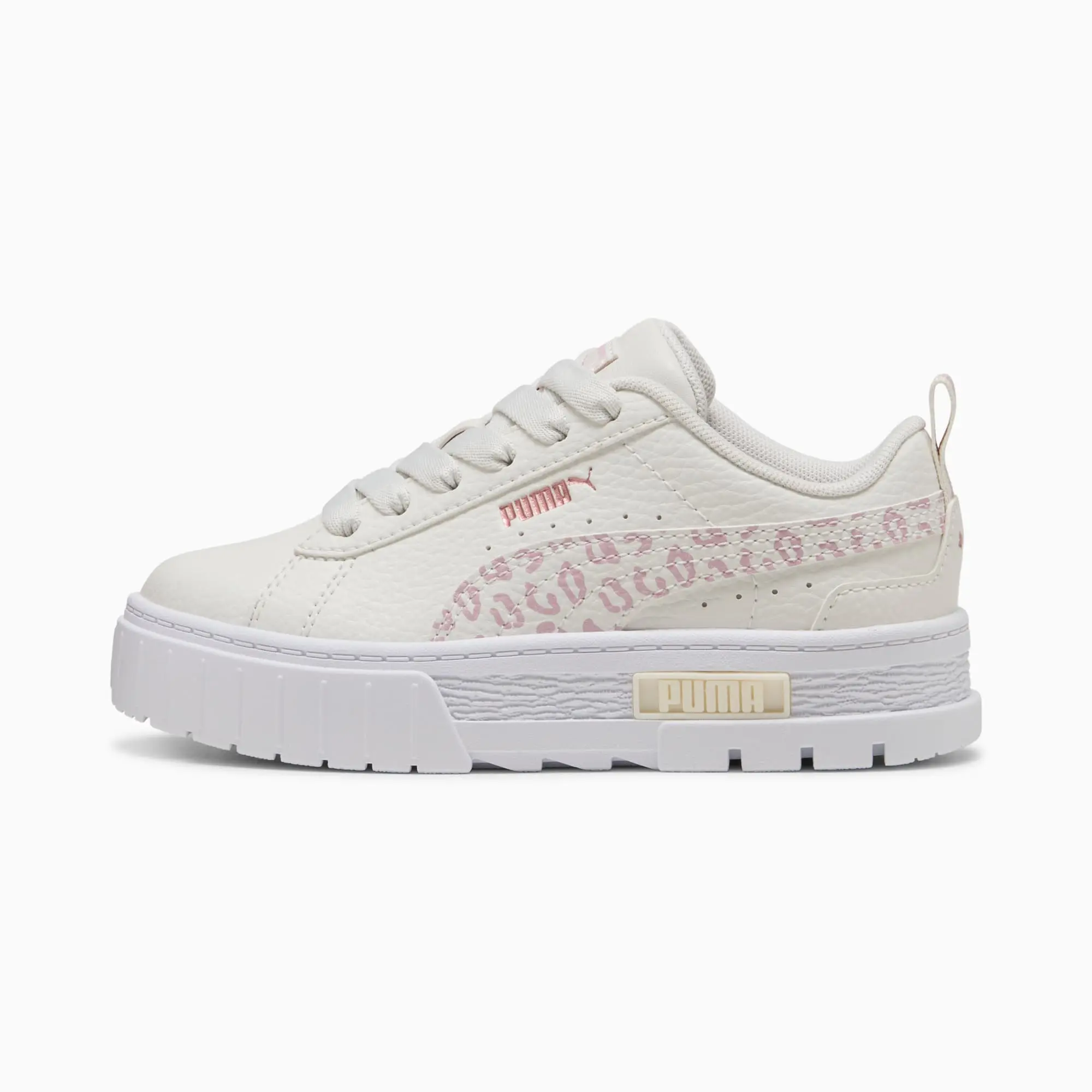 PUMA Mayze Wild Sneakers Kids, Vapor Grey/Mauve Mist, size 1