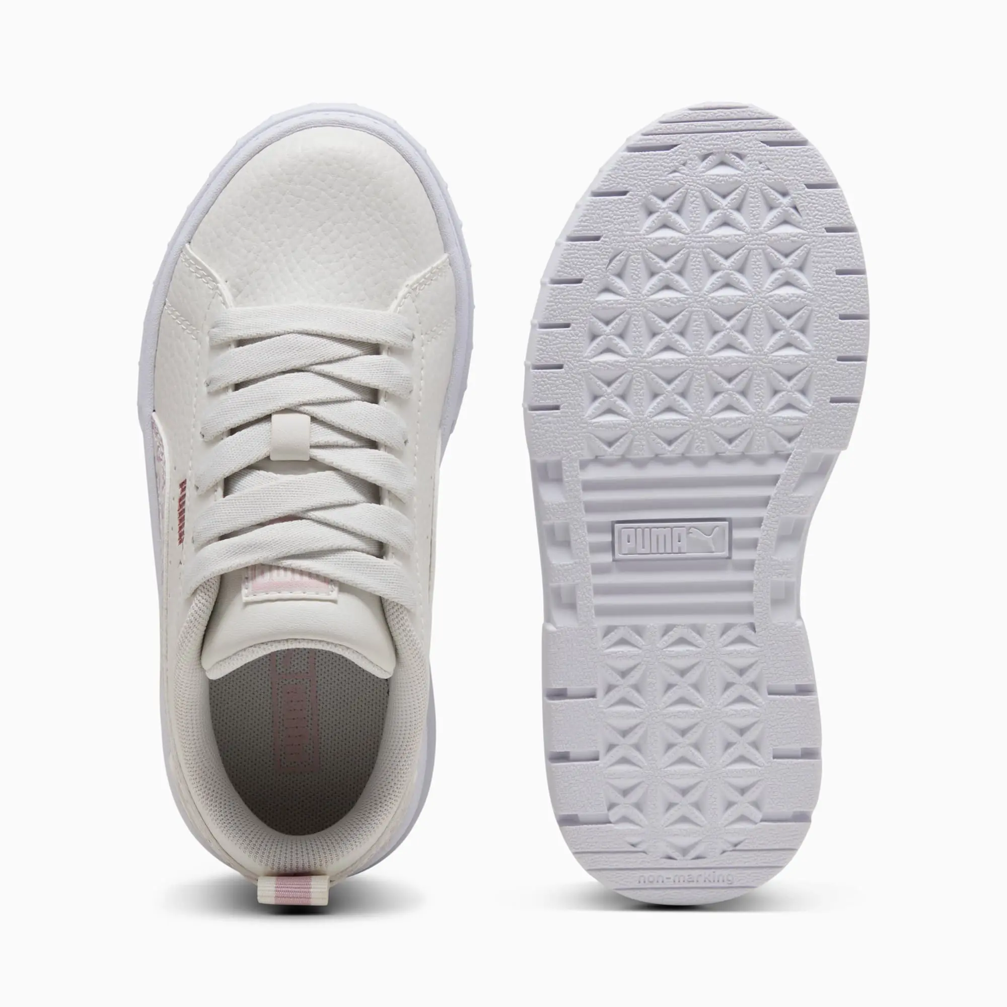 PUMA Mayze Wild Sneakers Kids, Vapor Grey/Mauve Mist, size 1