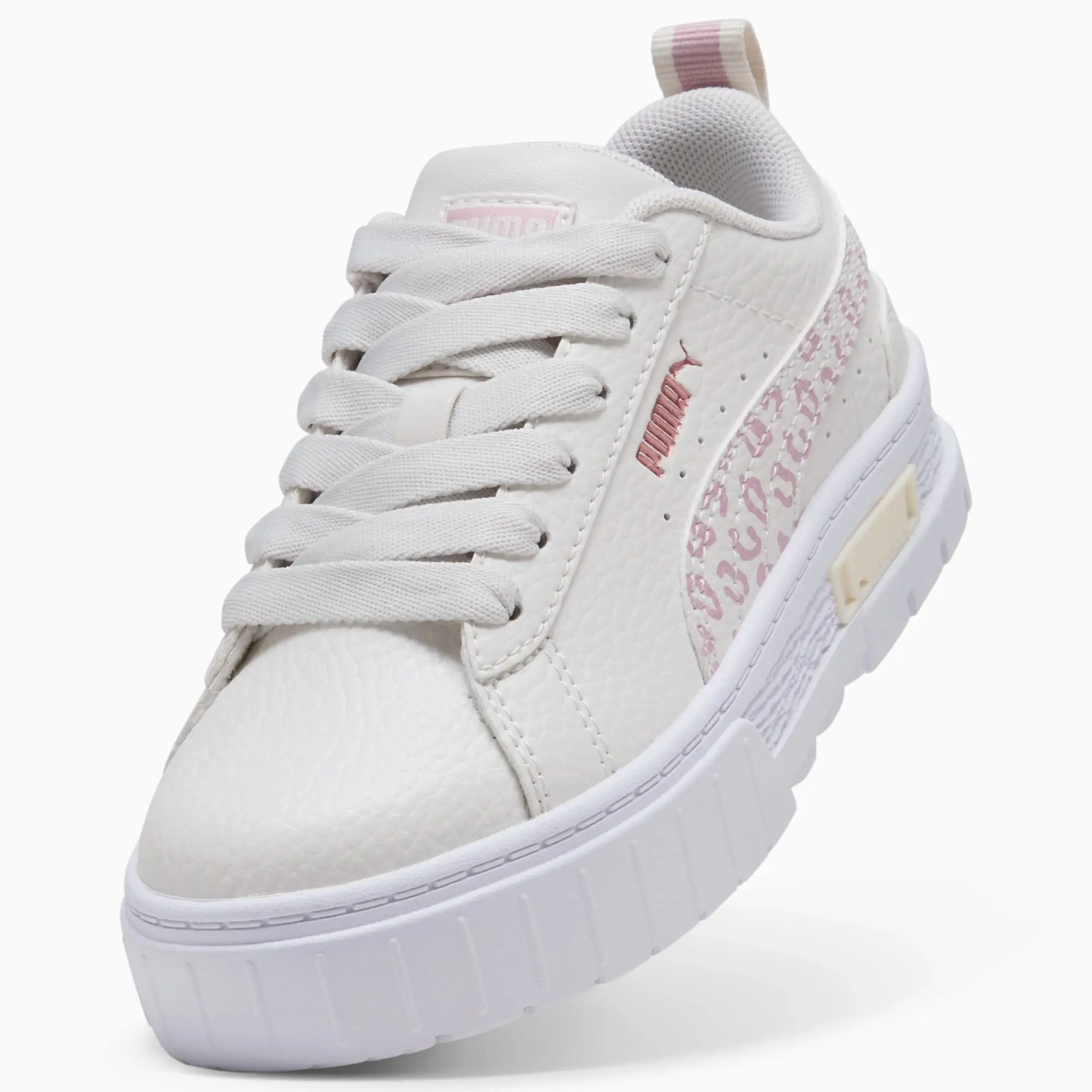 PUMA Mayze Wild Sneakers Kids, Vapor Grey/Mauve Mist, size 1