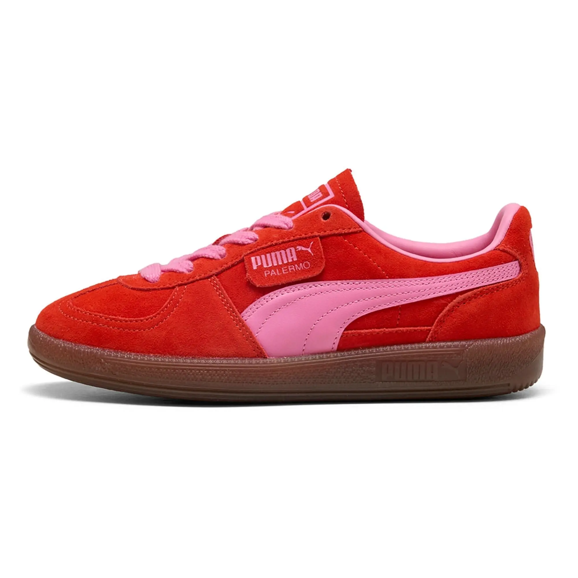 PUMA Palermo Sneakers Unisex, Fierce Red/Poison Pink, size 10