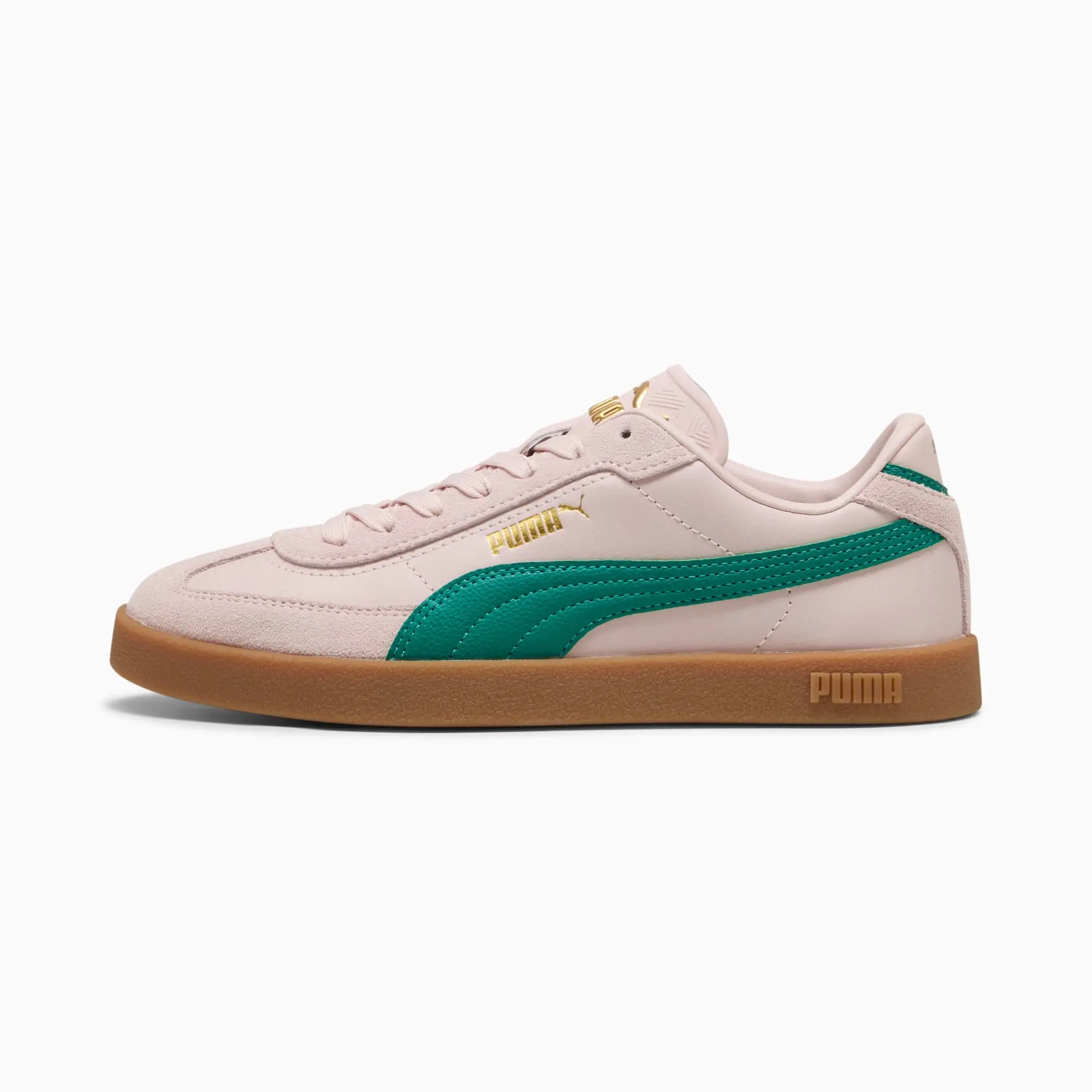 PUMA Club II Era Sneakers Unisex, Mauve Mist/Wild Green, size 10