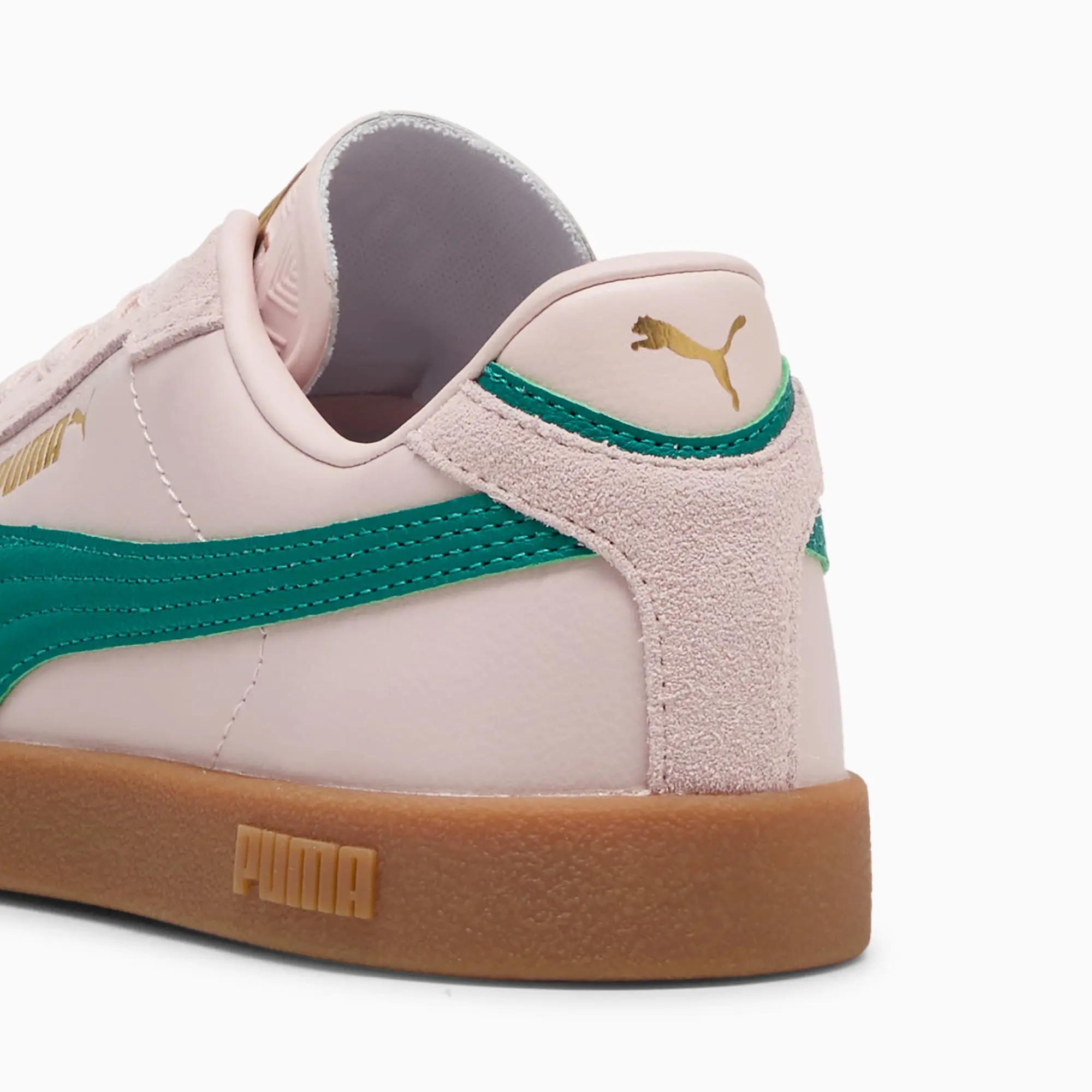 PUMA Club II Era Sneakers Unisex, Mauve Mist/Wild Green, size 10