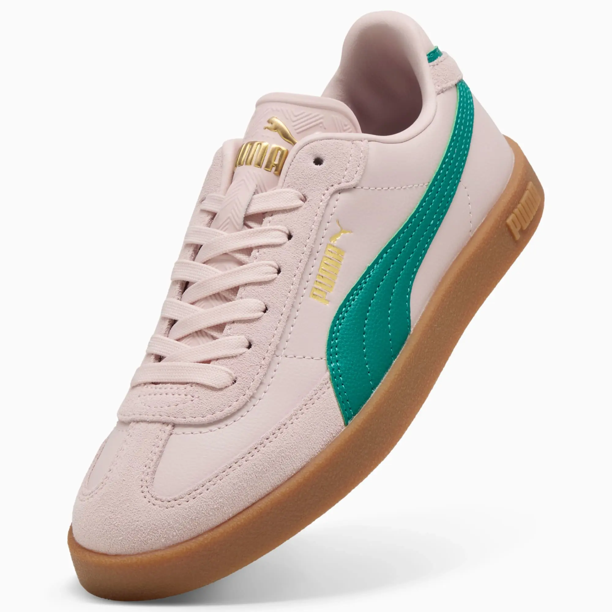 PUMA Club II Era Sneakers Unisex, Mauve Mist/Wild Green, size 10