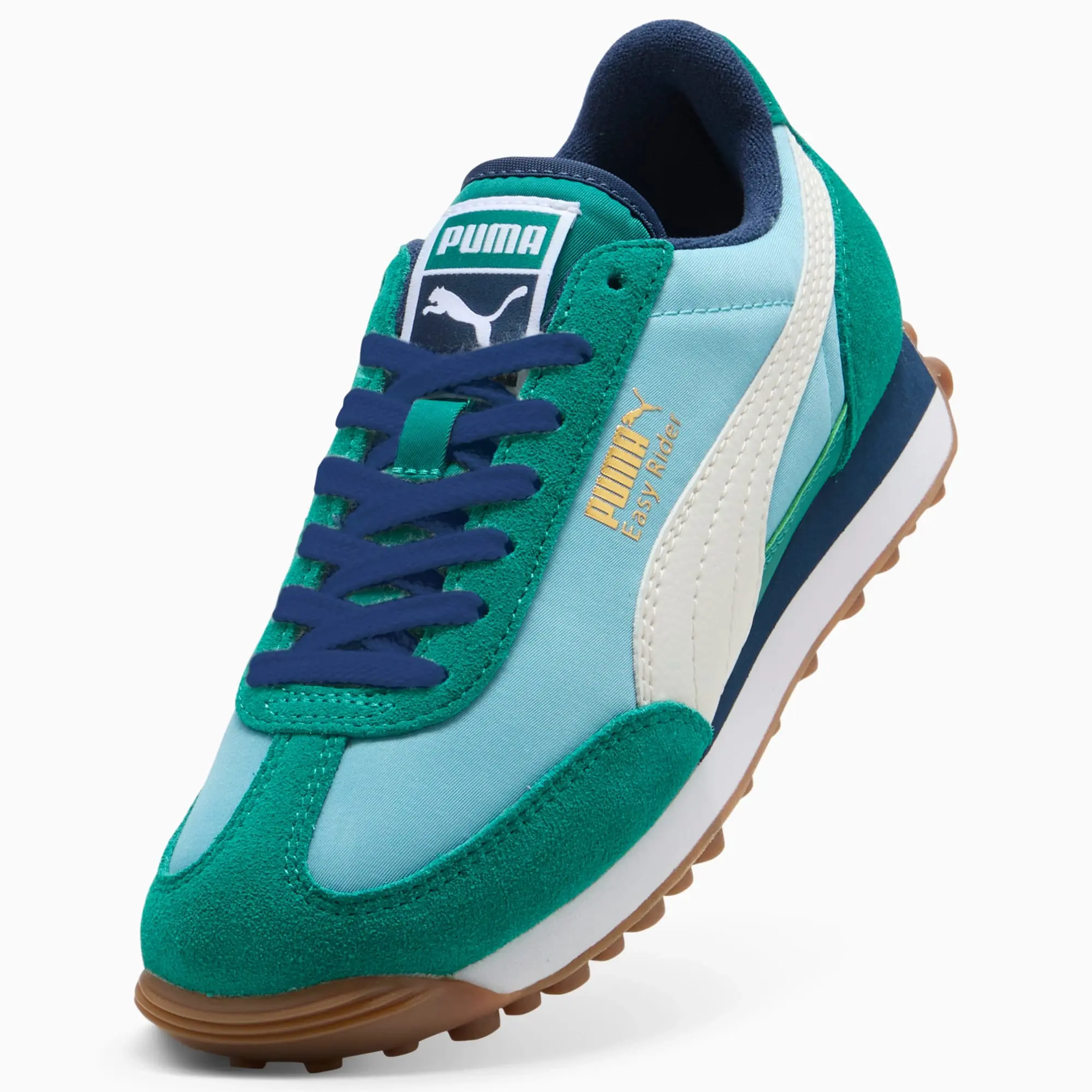 PUMA Easy Rider Sneakers Youth, Aqua/Vapor Grey, size 3