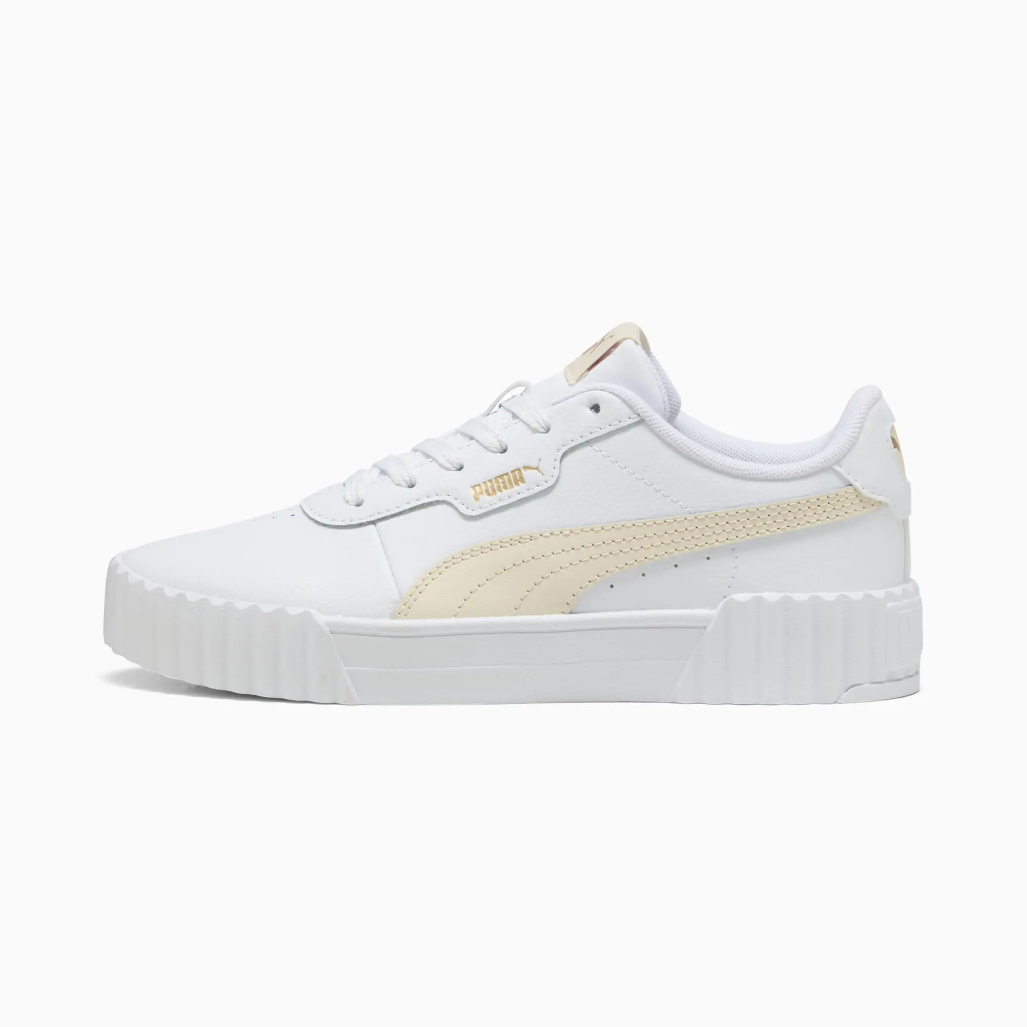 PUMA Carina 3.0 Sneakers Women, White/Alpine Snow, size 3