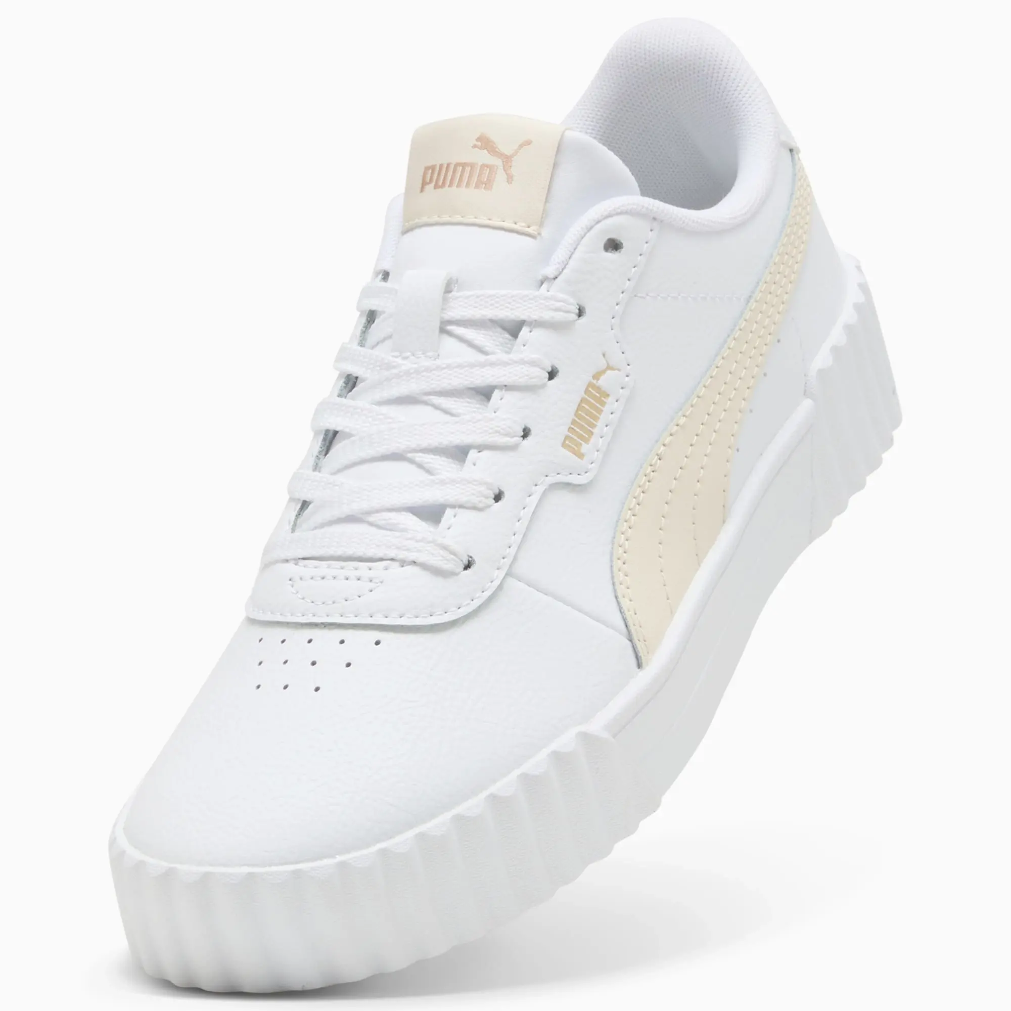 PUMA Carina 3.0 Sneakers Women, White/Alpine Snow, size 3