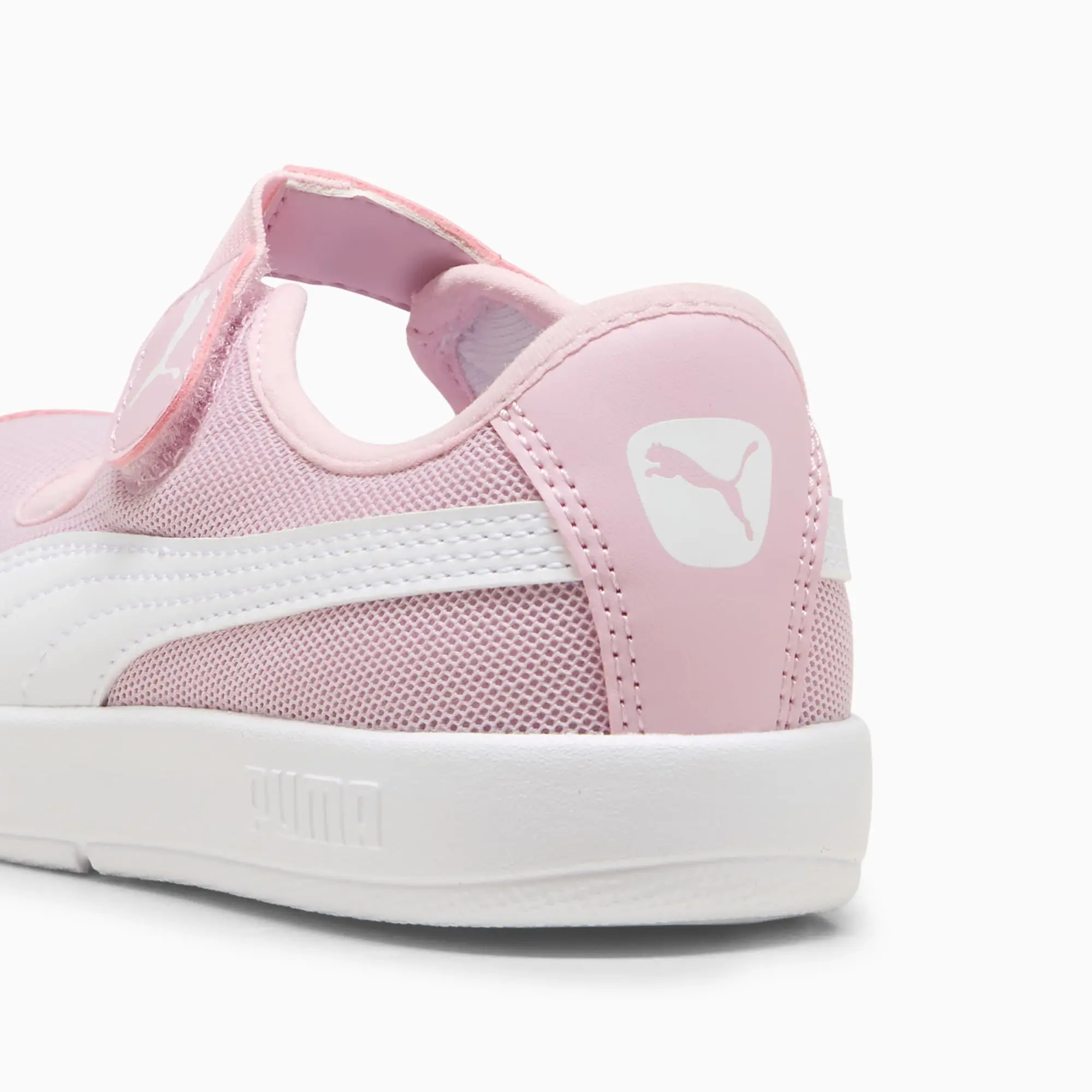PUMA Courtflex V3 Lina V Sneakers Kids, Rose Mauve/White, size 1