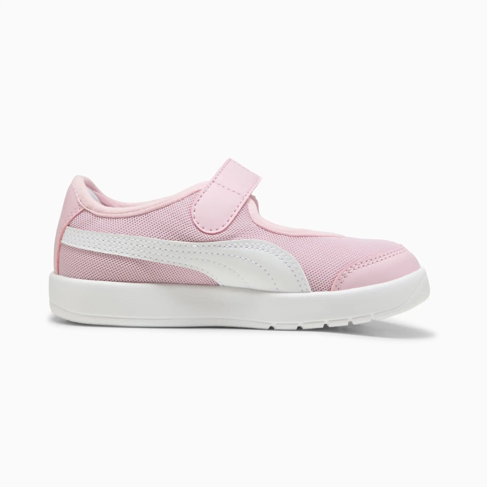 PUMA Courtflex V3 Lina V Sneakers Kids, Rose Mauve/White, size 1