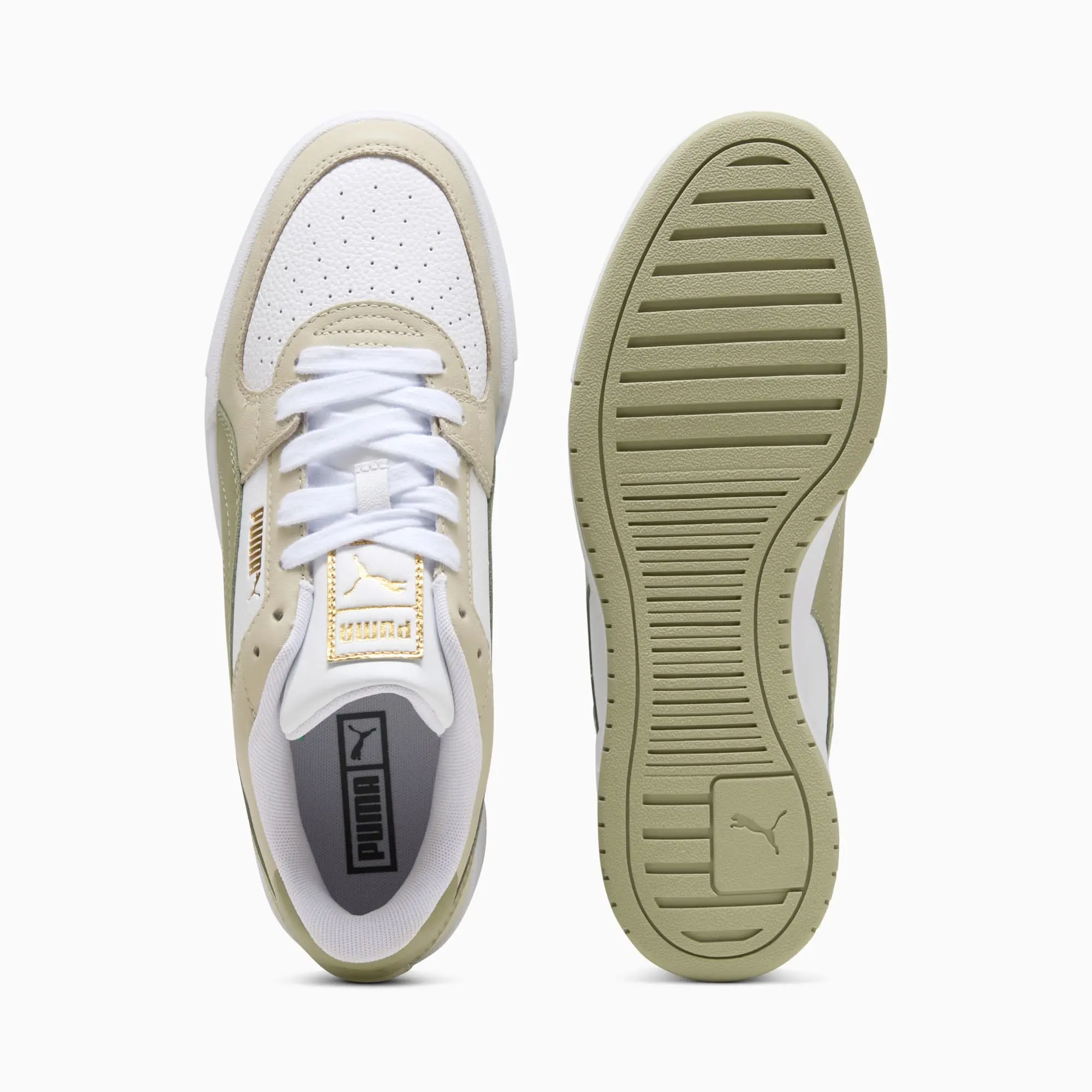 PUMA CA Pro Classic II Sneakers, White/Desert Dust, size 10