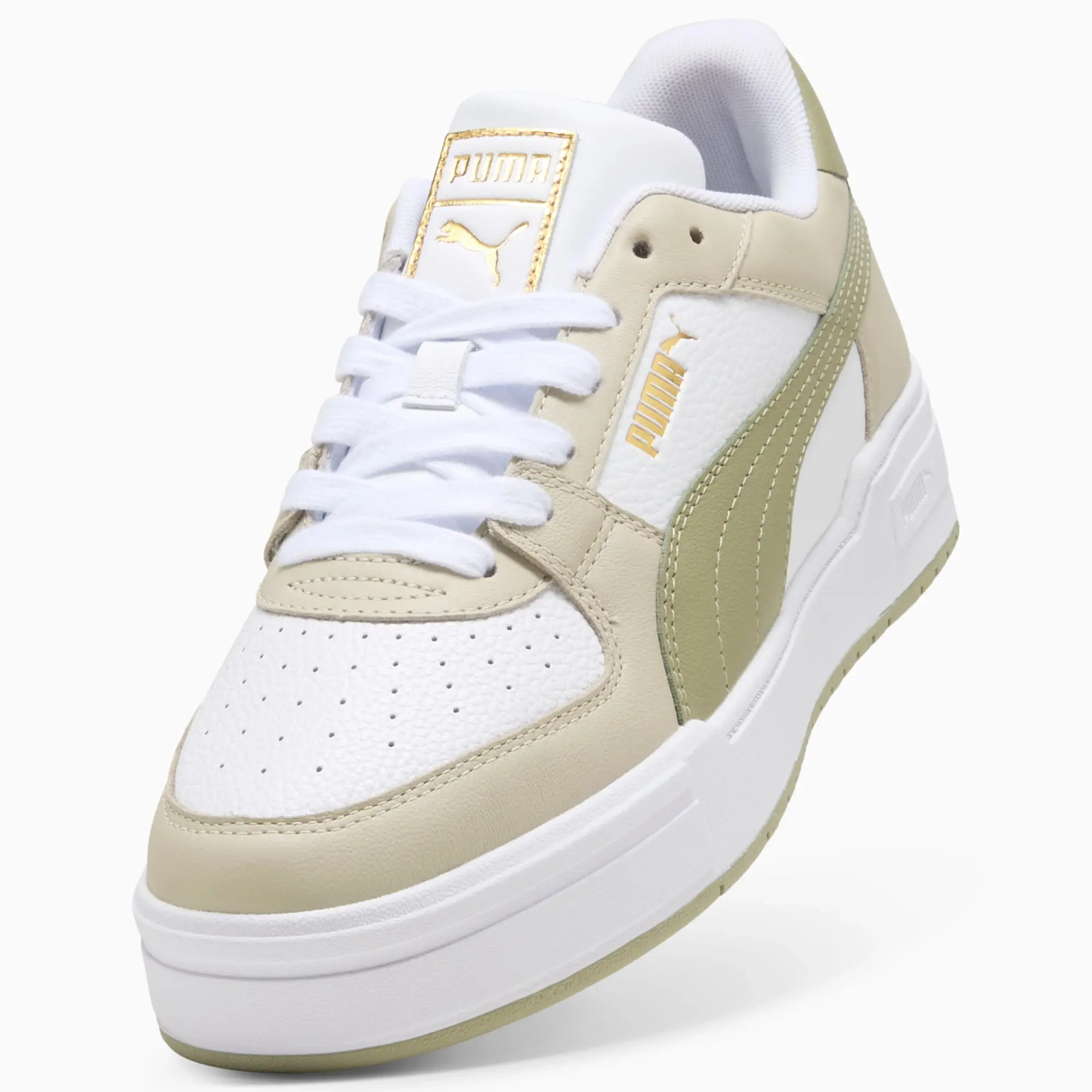PUMA CA Pro Classic II Sneakers, White/Desert Dust, size 10