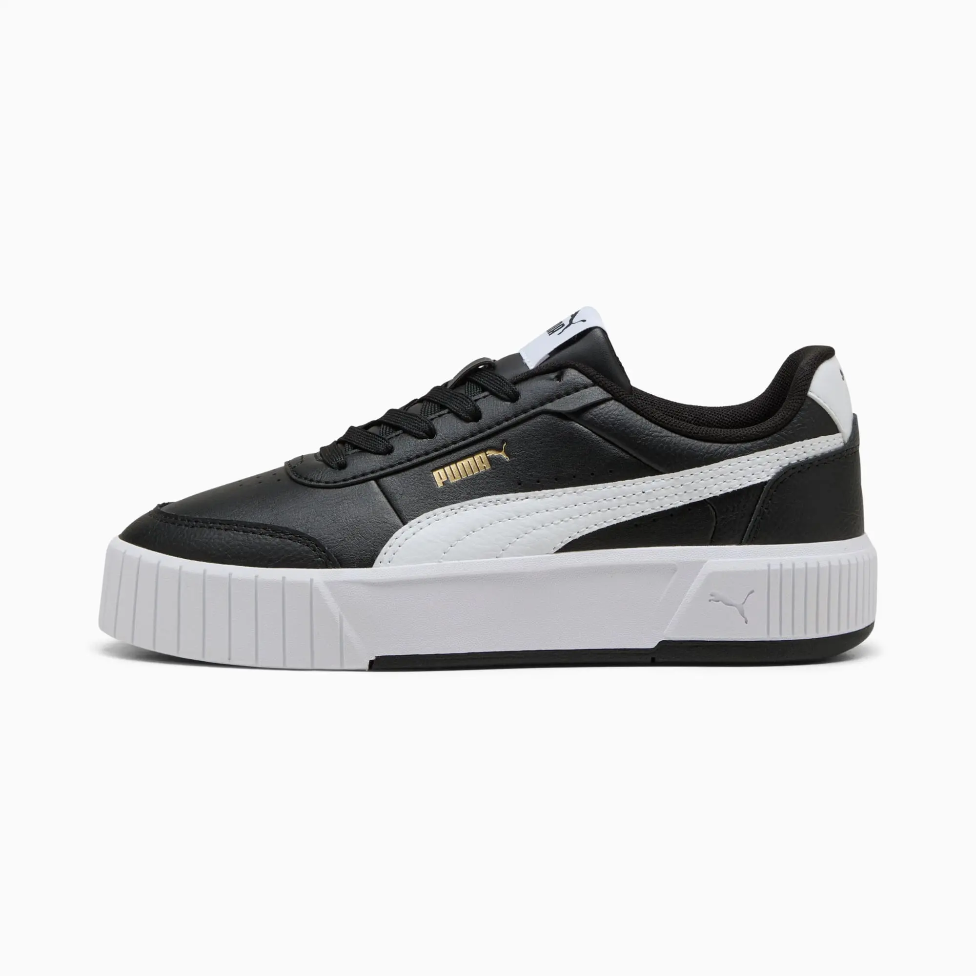 PUMA Carina Mia Sneakers Women, Black/White, size 3