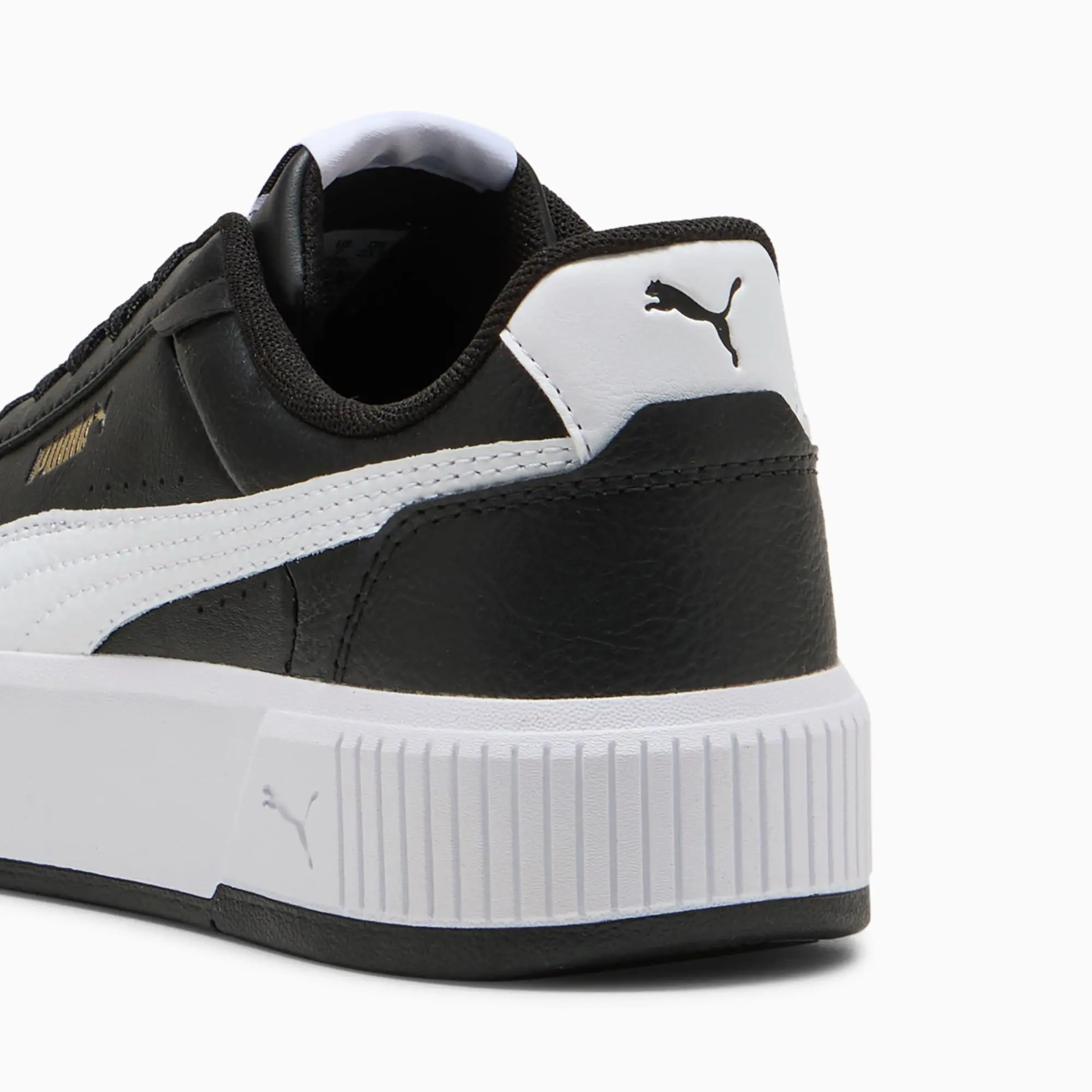 PUMA Carina Mia Sneakers Women, Black/White, size 3
