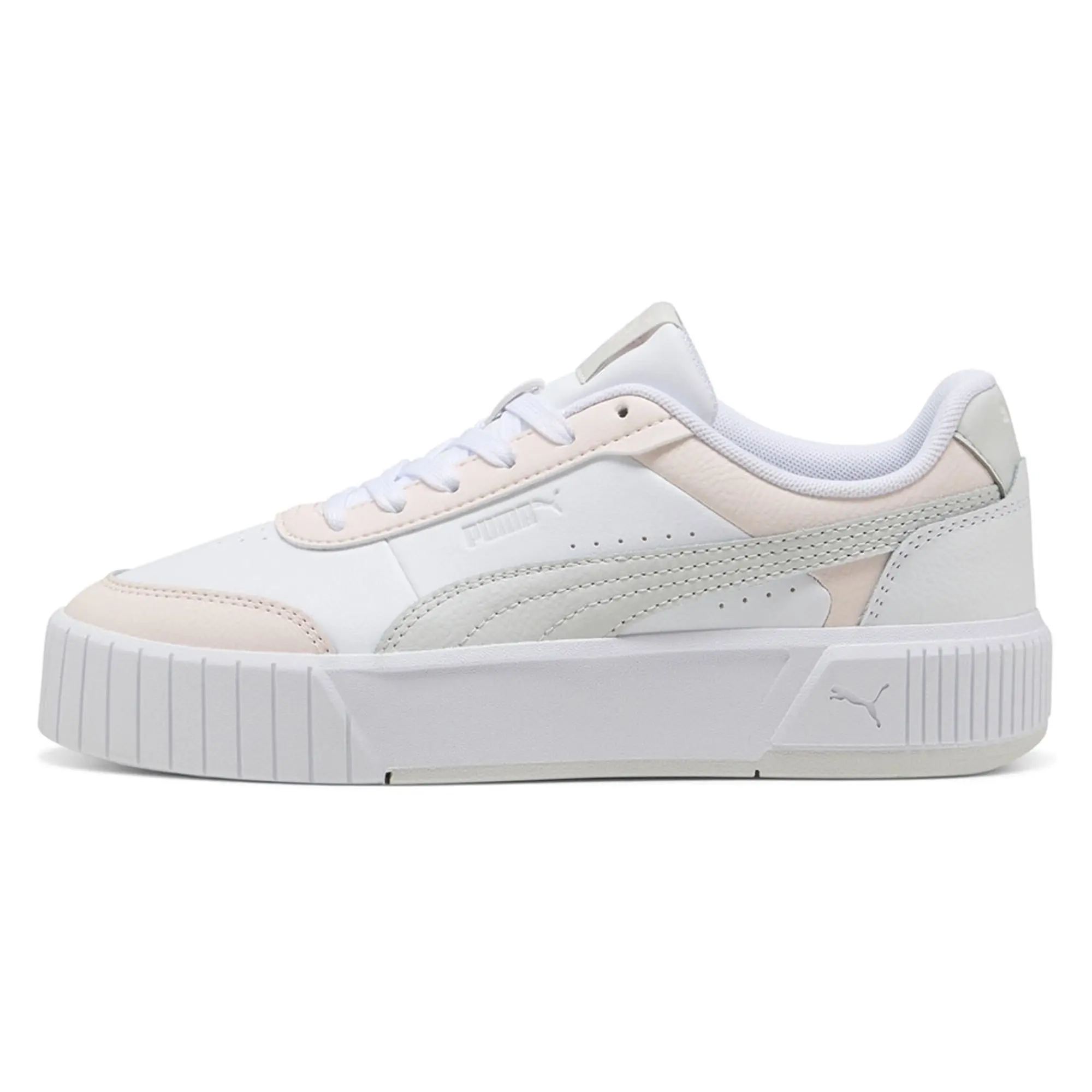 PUMA Carina Mia Sneakers Women, White/Feather Grey, size 3