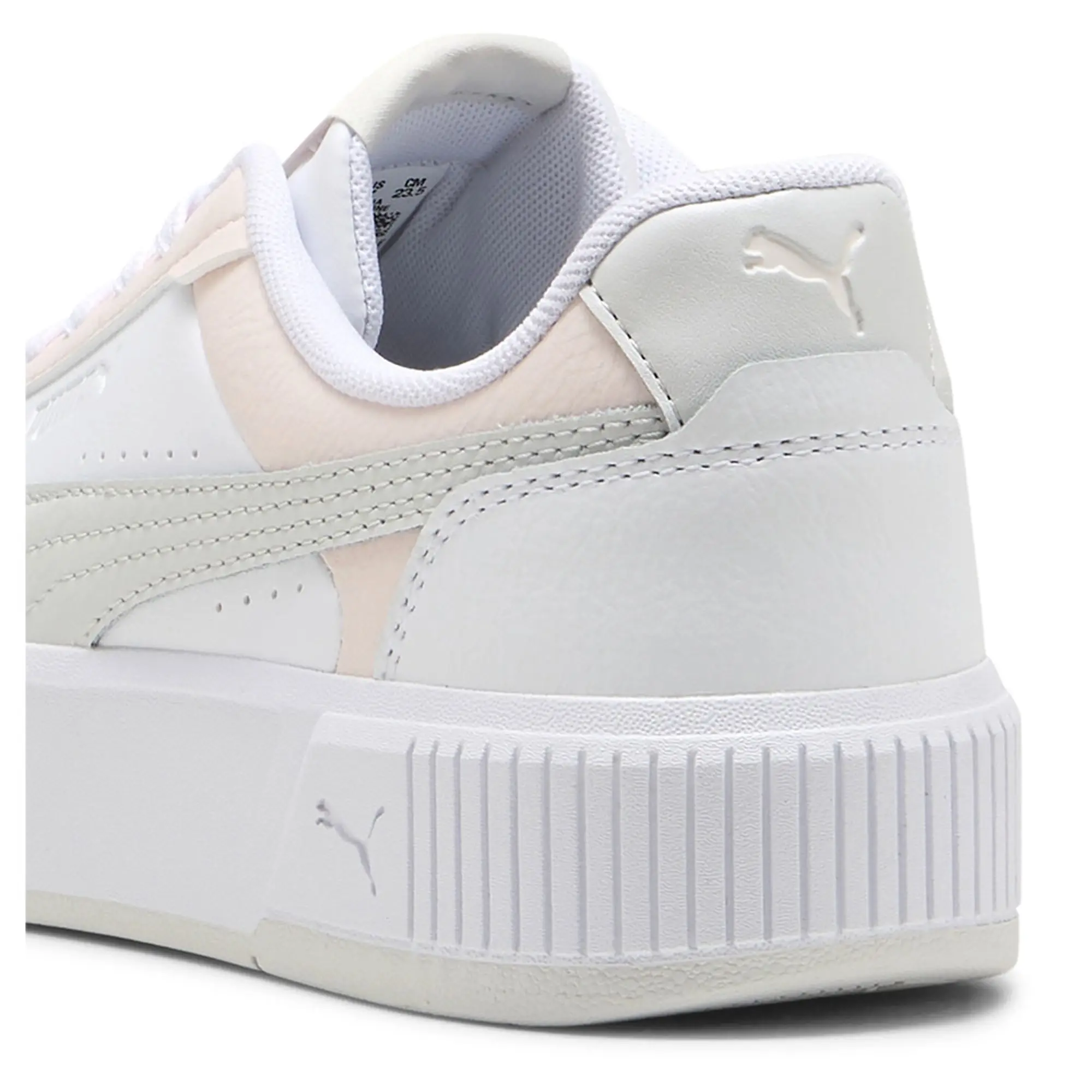 PUMA Carina Mia Sneakers Women, White/Feather Grey, size 3