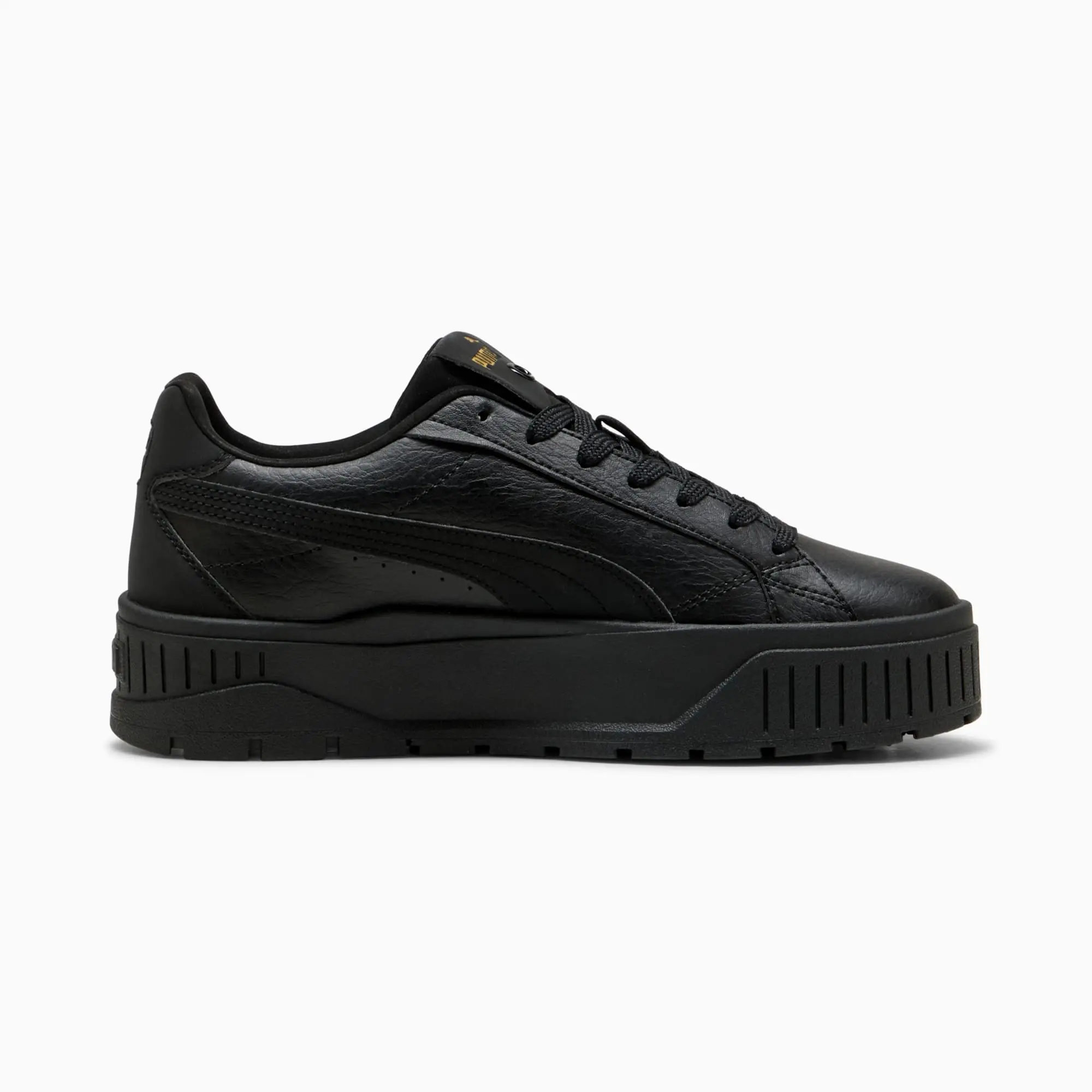 PUMA Karmen II Animal Flair Sneakers Women, Black/Dusky Grey, size 3
