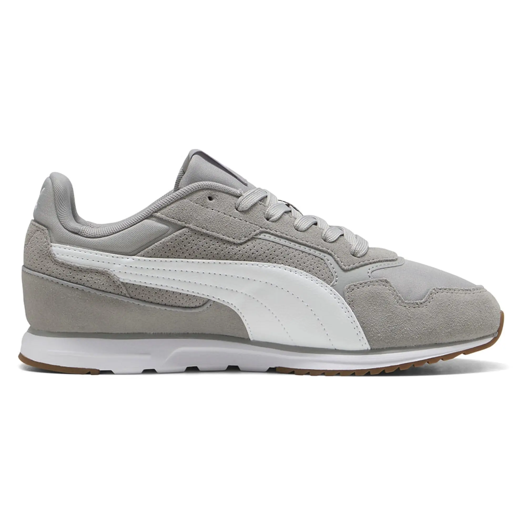 PUMA Softride ST Miler Sneakers Unisex, Grey Echo/White/Gum, size 10