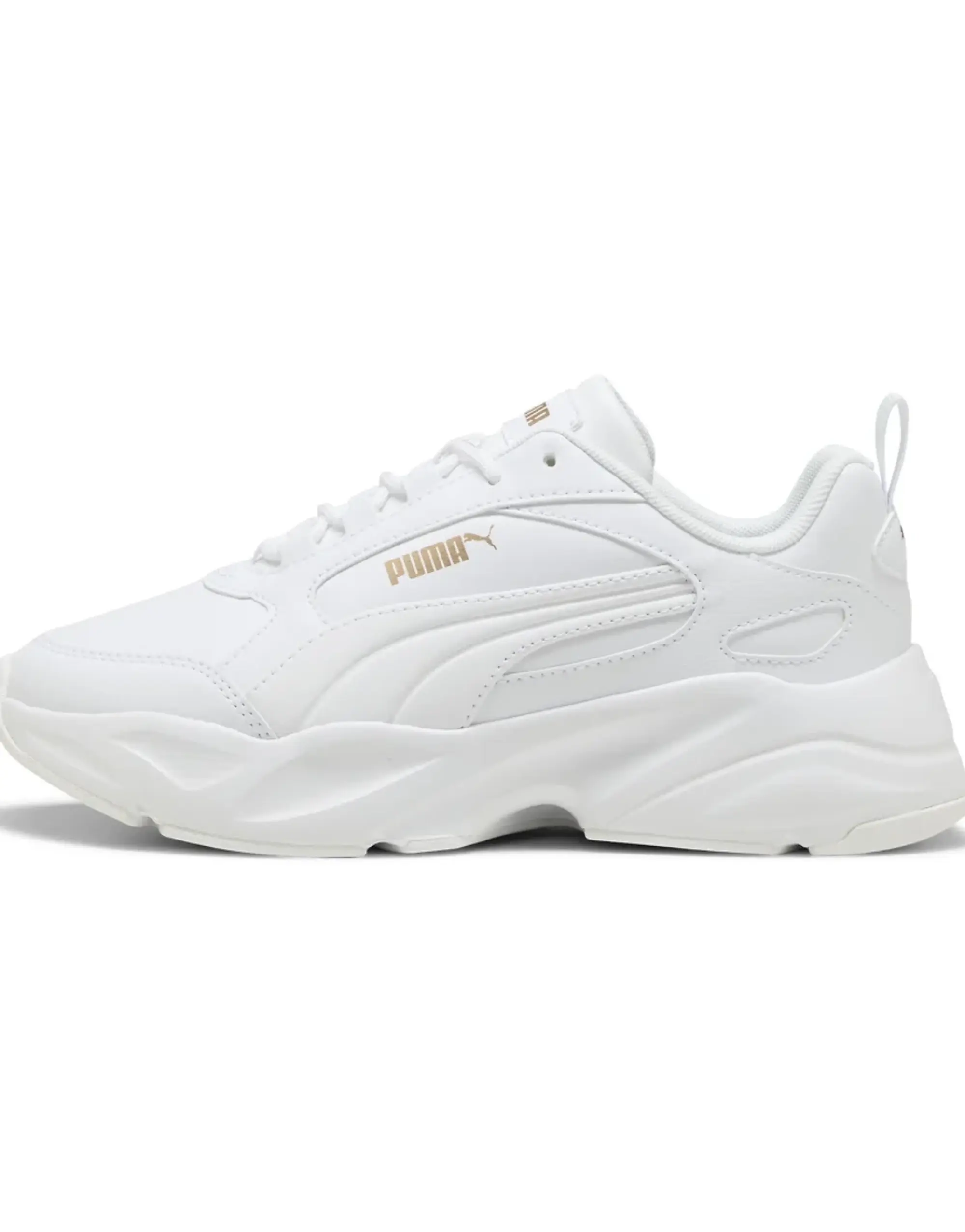 PUMA Cassia 2.0 Sneakers Women, White/Gold, size 3