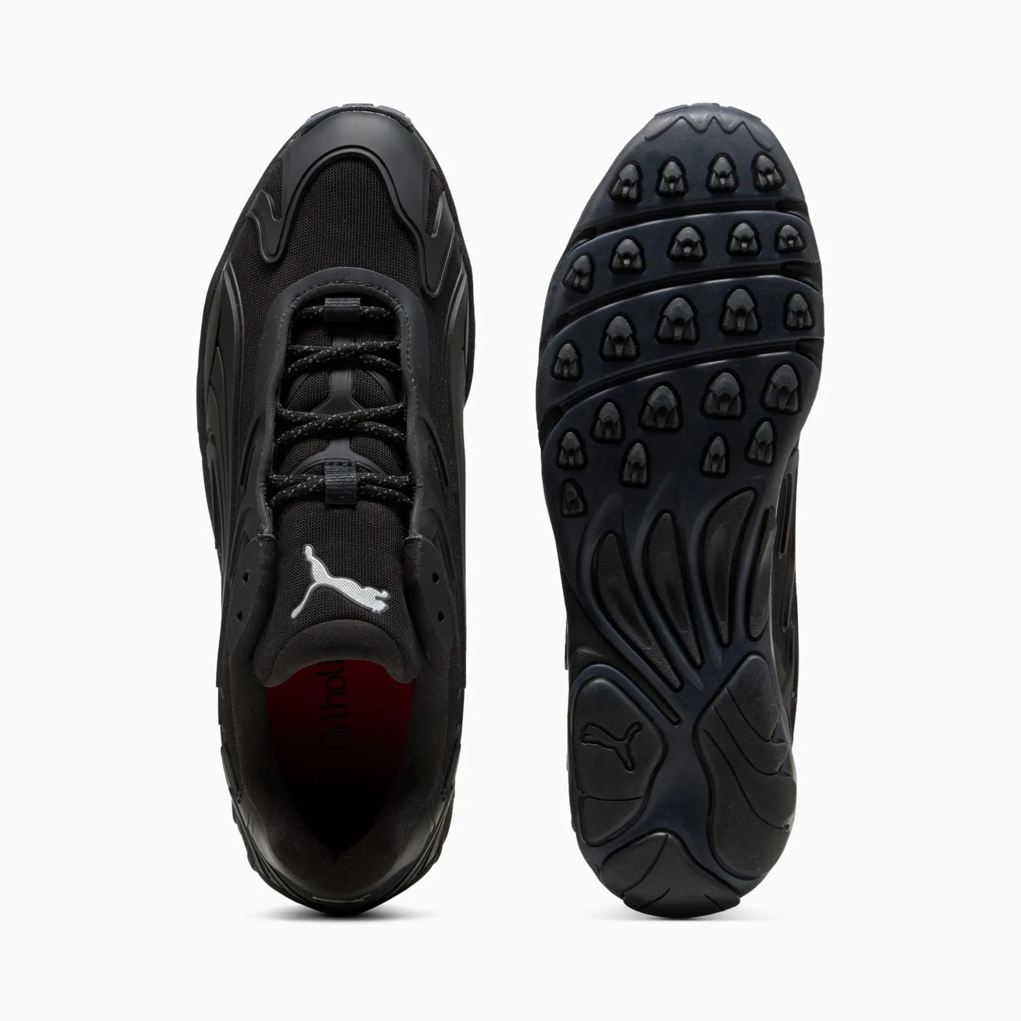 PUMA Inhale Tech Street x Sneakers Unisex, Black/Silver, size 10