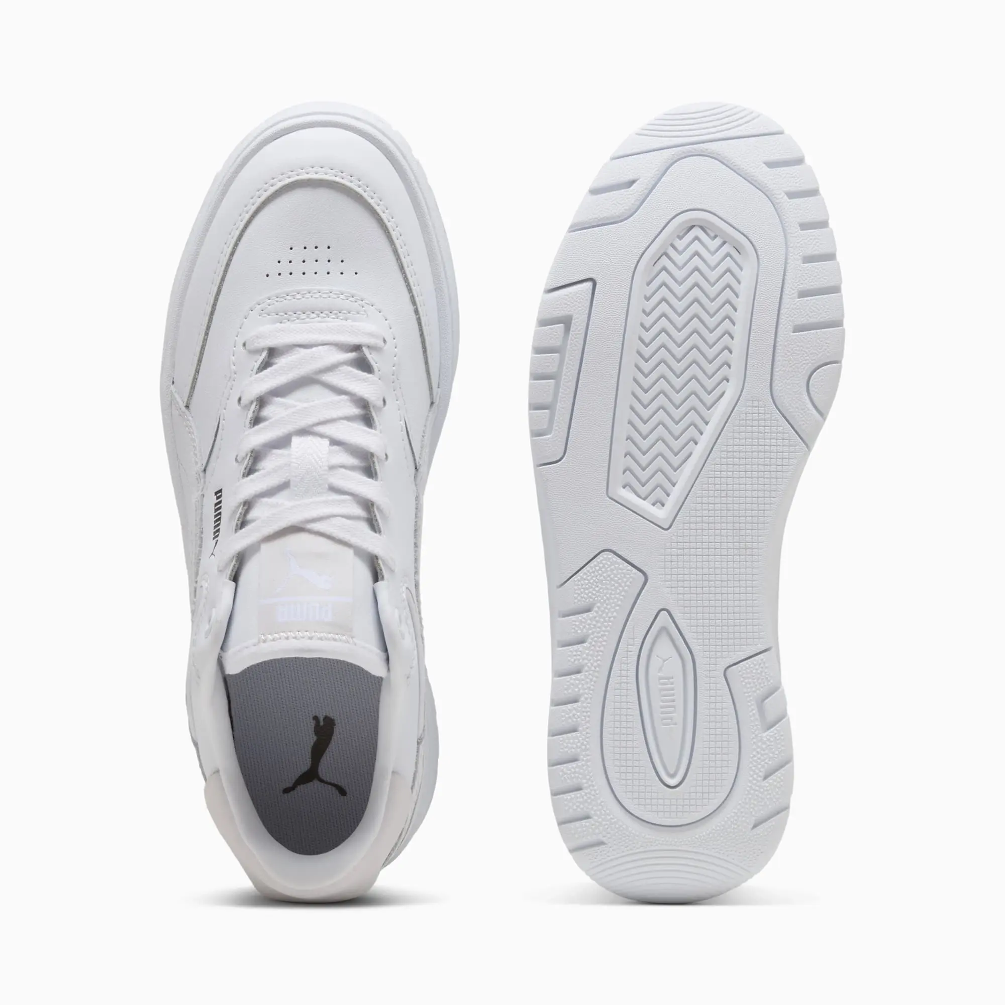 PUMA Cali Sylva Sneakers Women, White, size 3
