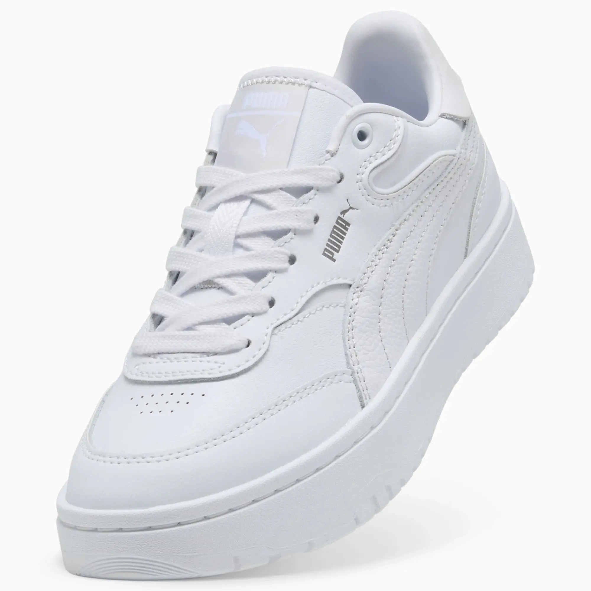 PUMA Cali Sylva Sneakers Women, White, size 3