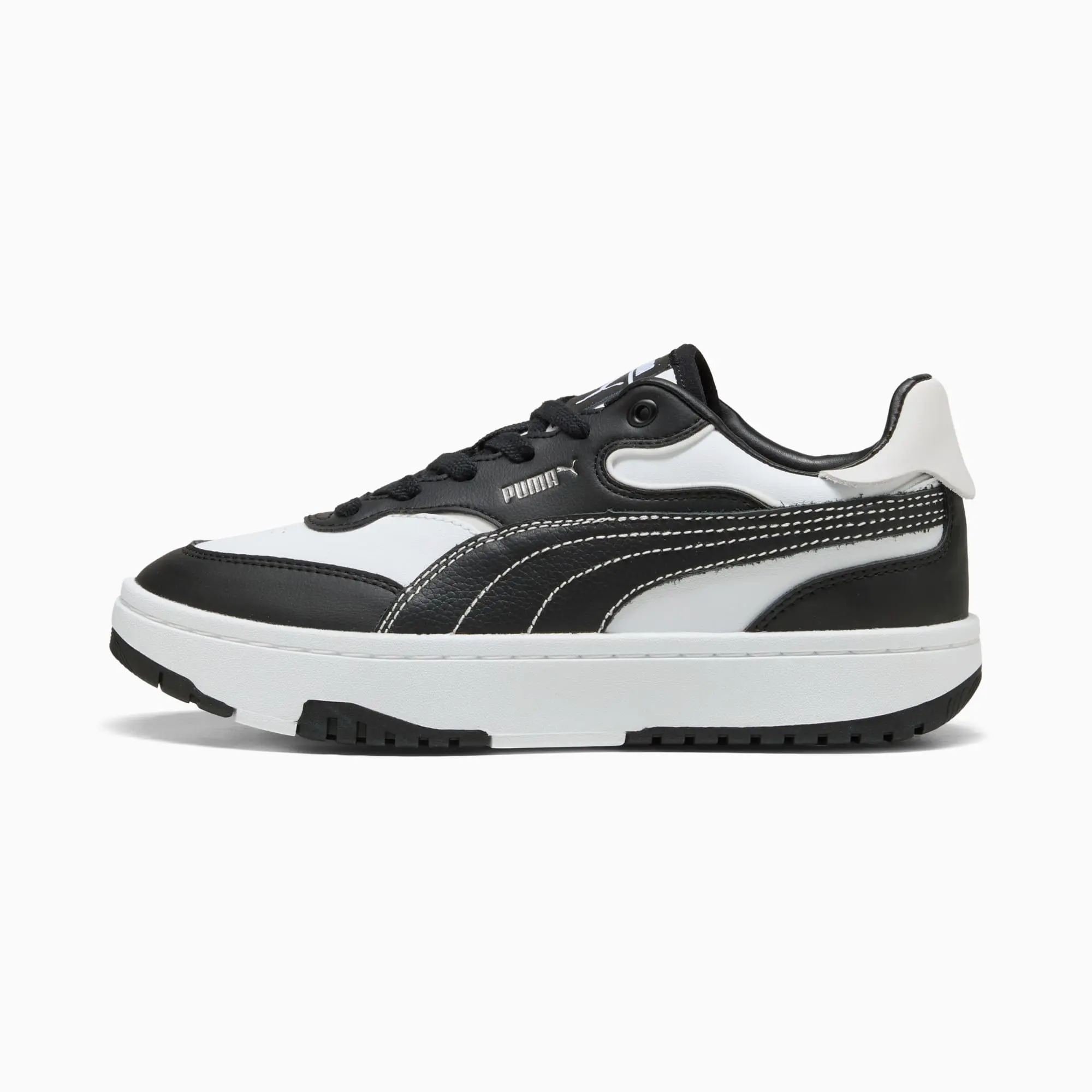 PUMA Cali Sylva Sneakers Women, White/Black, size 3