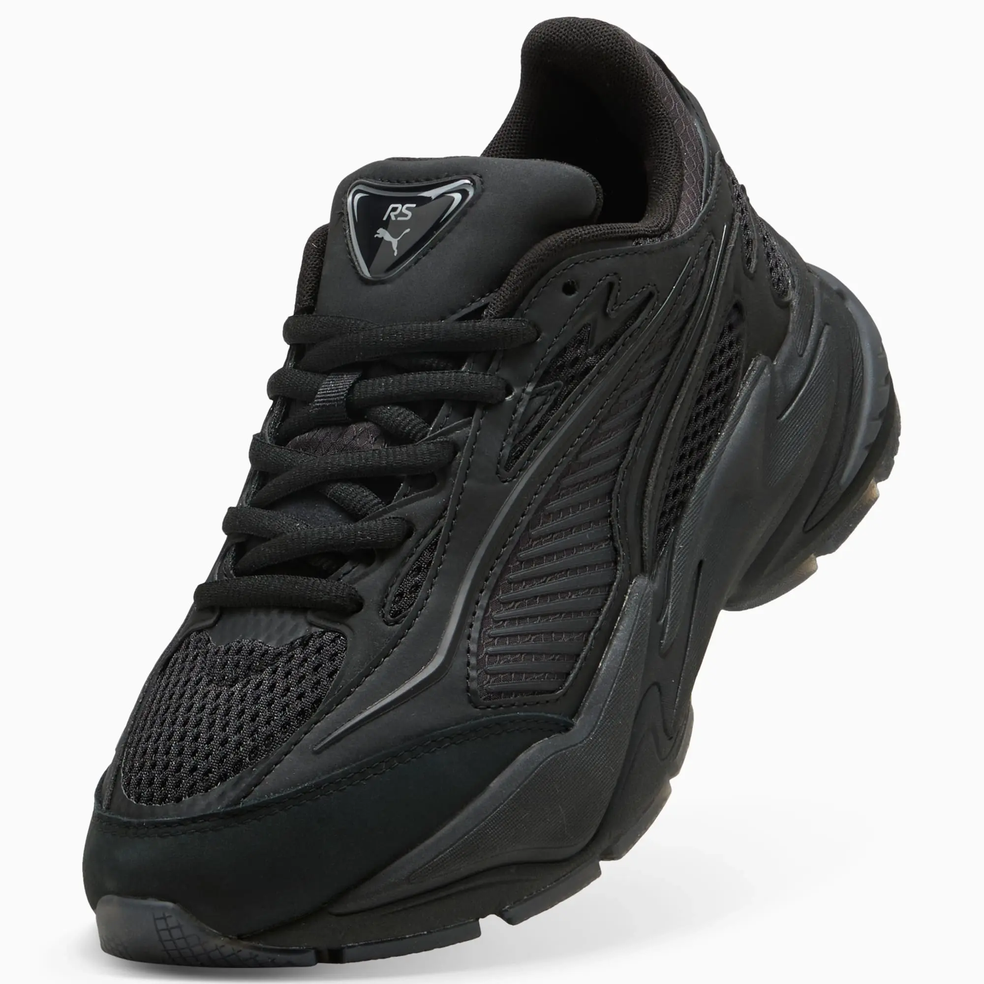 PUMA RS Surge Sneakers Unisex, Black/Smokey Grey, size 10