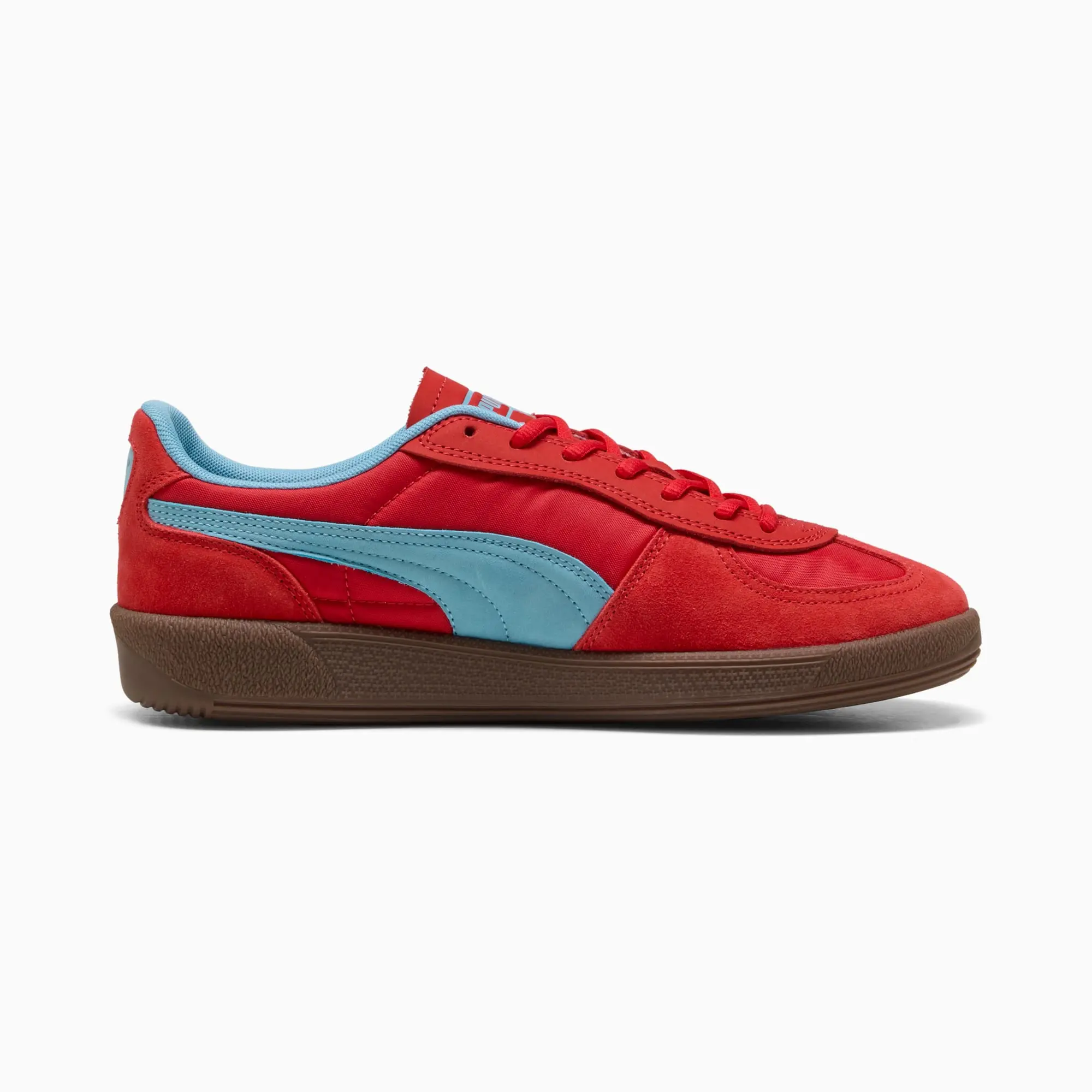 PUMA Palermo Pop Sneakers Unisex, For All Time Red/Aqua, size 10